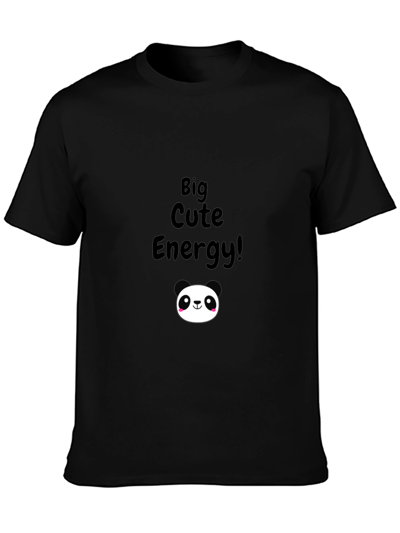 Big Cute Energy Panda Graphic Tee