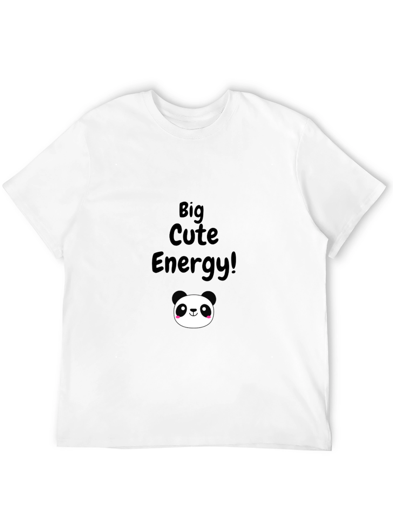 Big Cute Energy Panda Graphic Tee