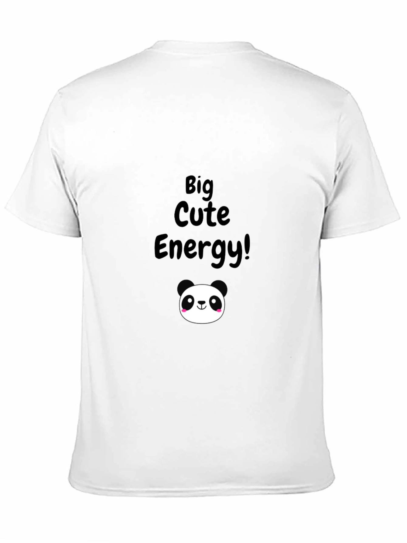 Big Cute Energy Panda Graphic Tee