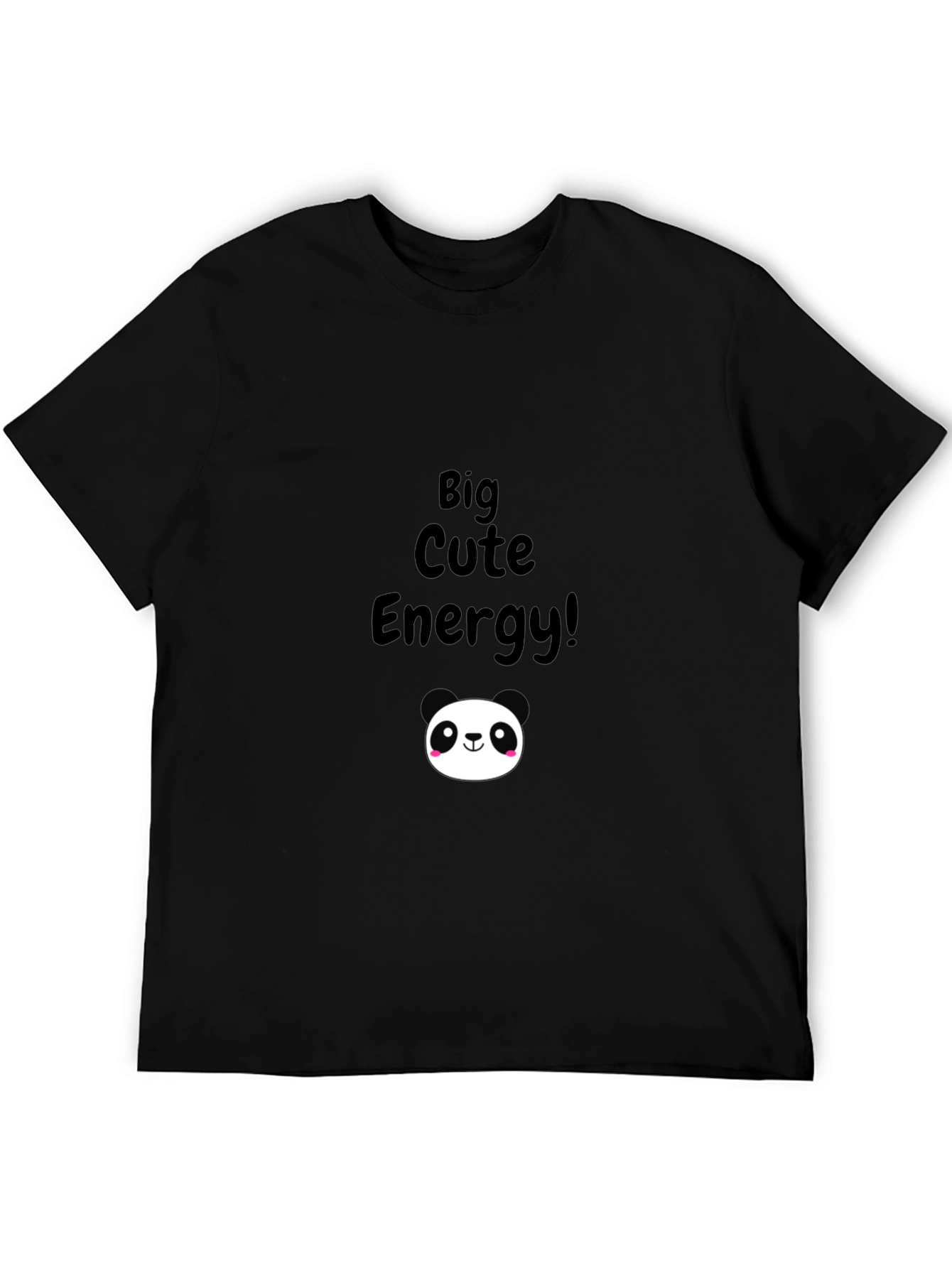 Big Cute Energy Panda Graphic Tee