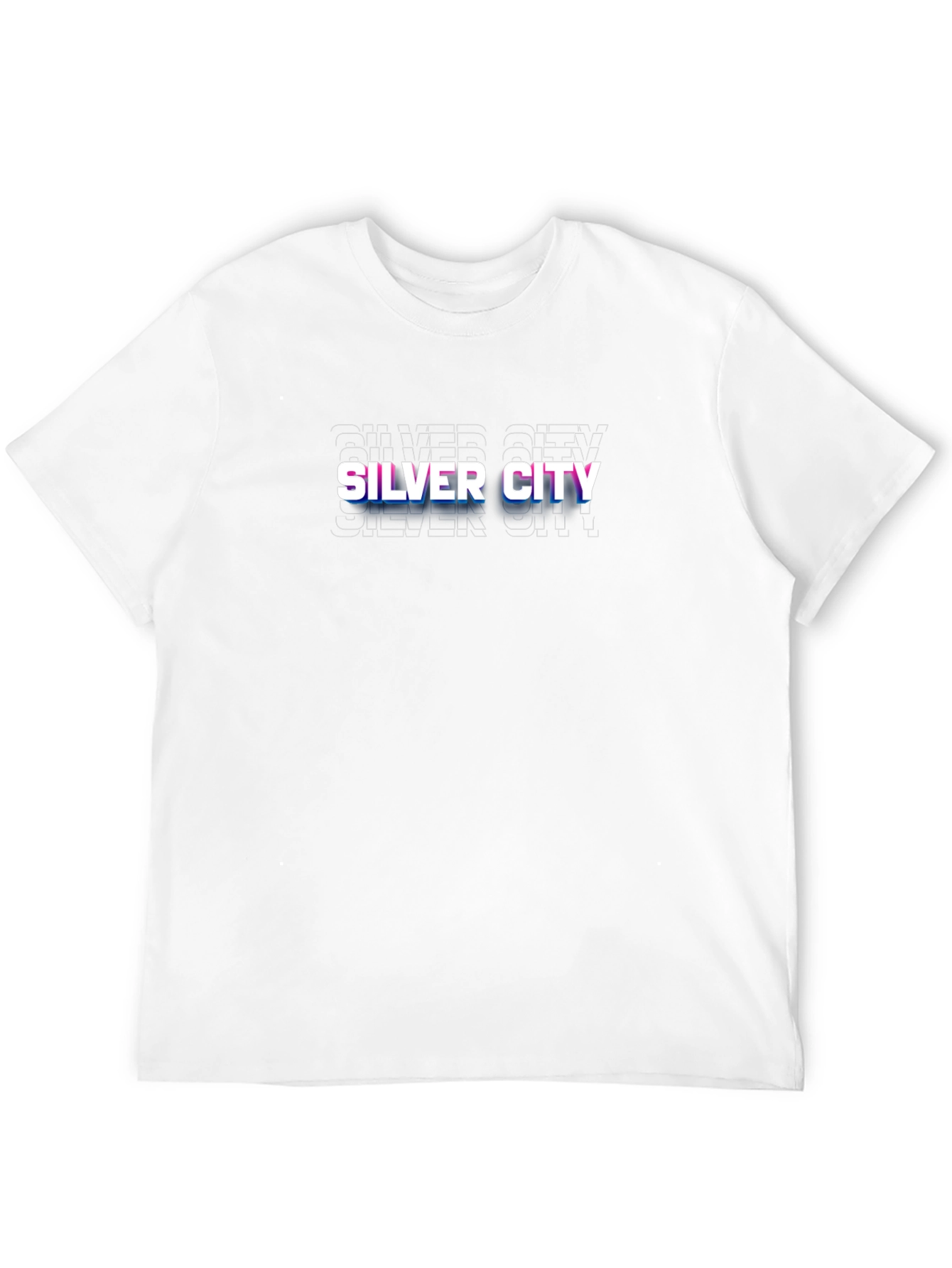 Silver City Graphic T-Shirt - Modern Style