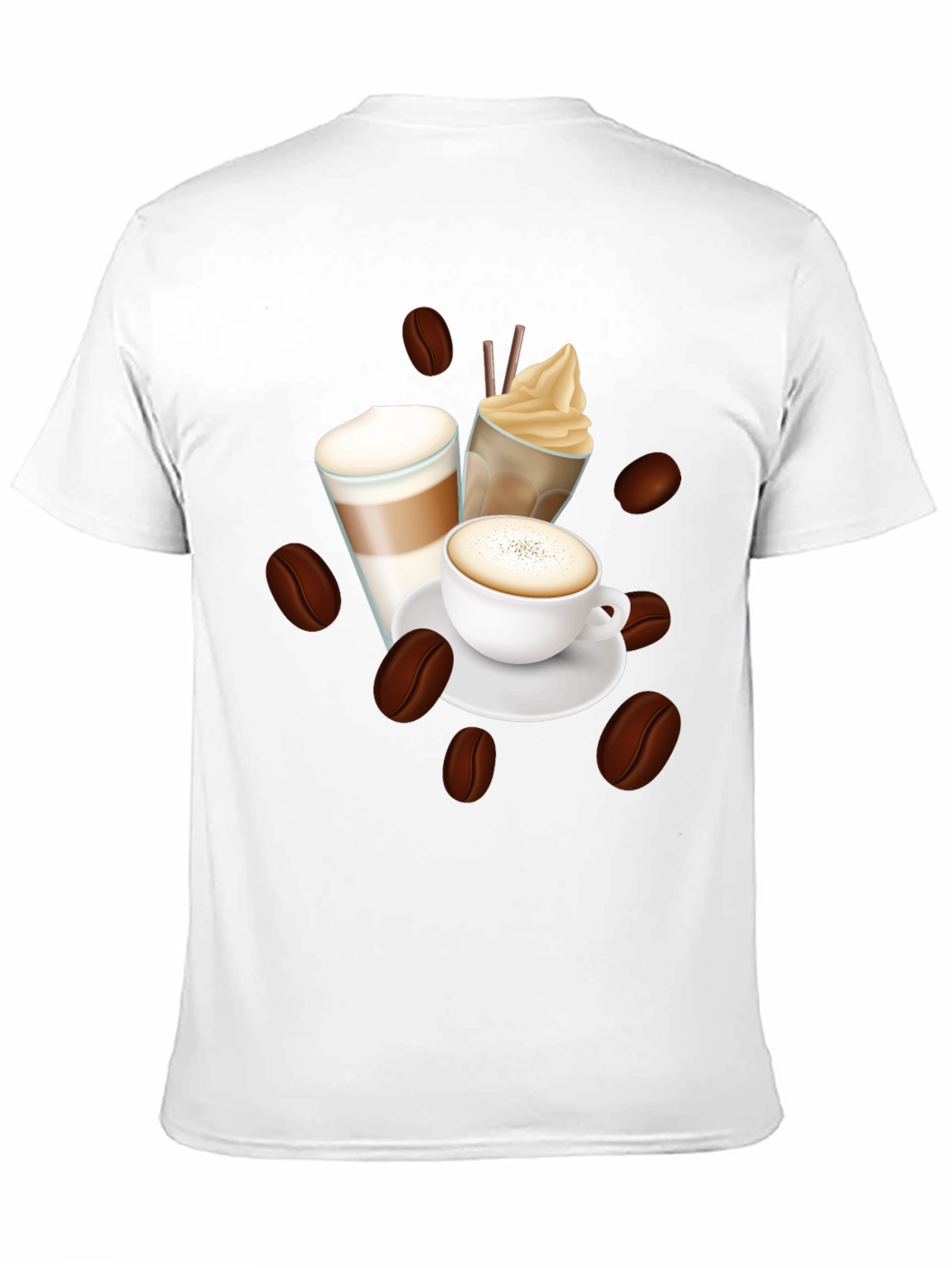 Coffee Lover T-Shirt - Latte Espresso Design