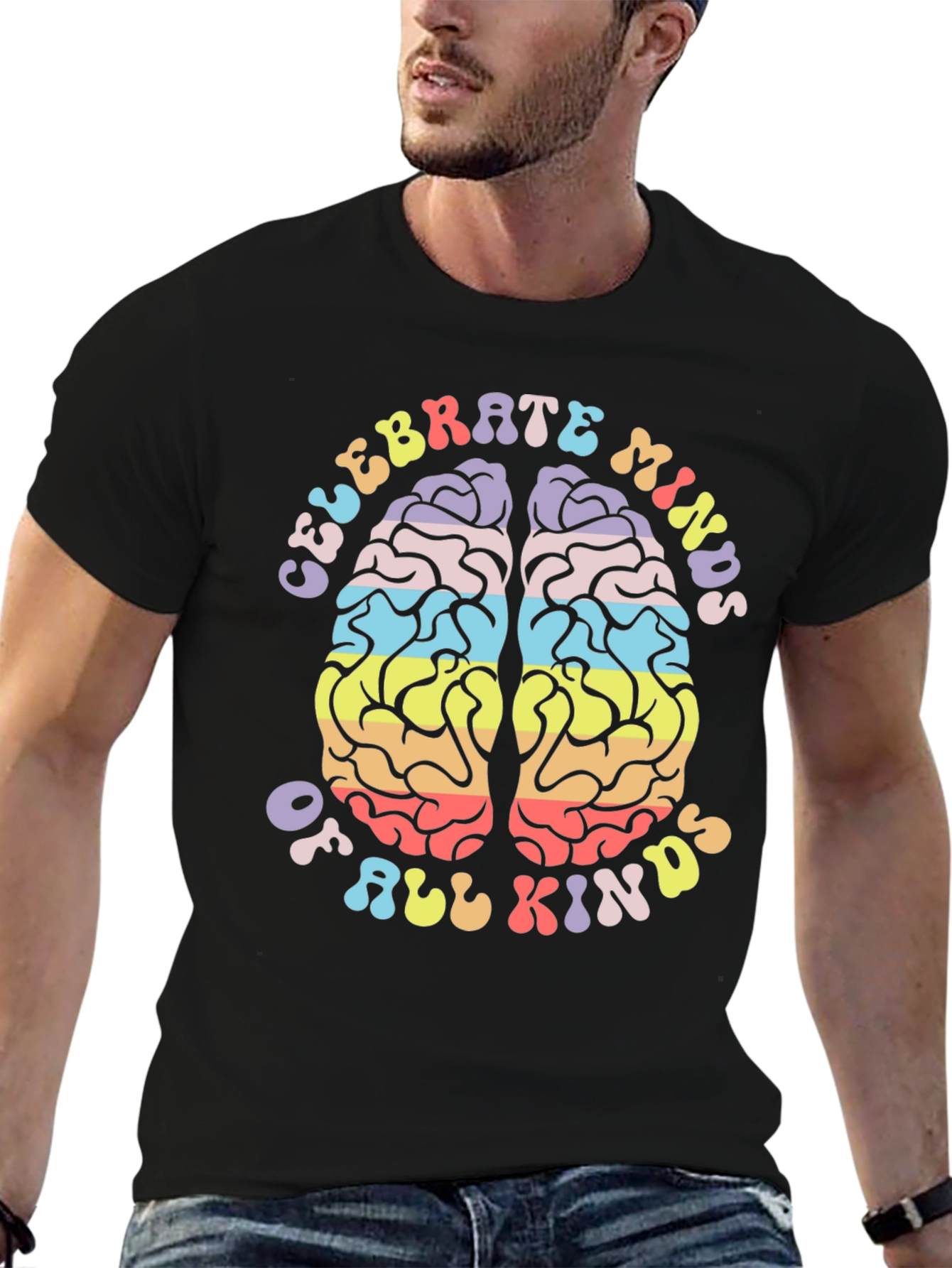 Celebrate Minds of All Kinds Graphic Tee
