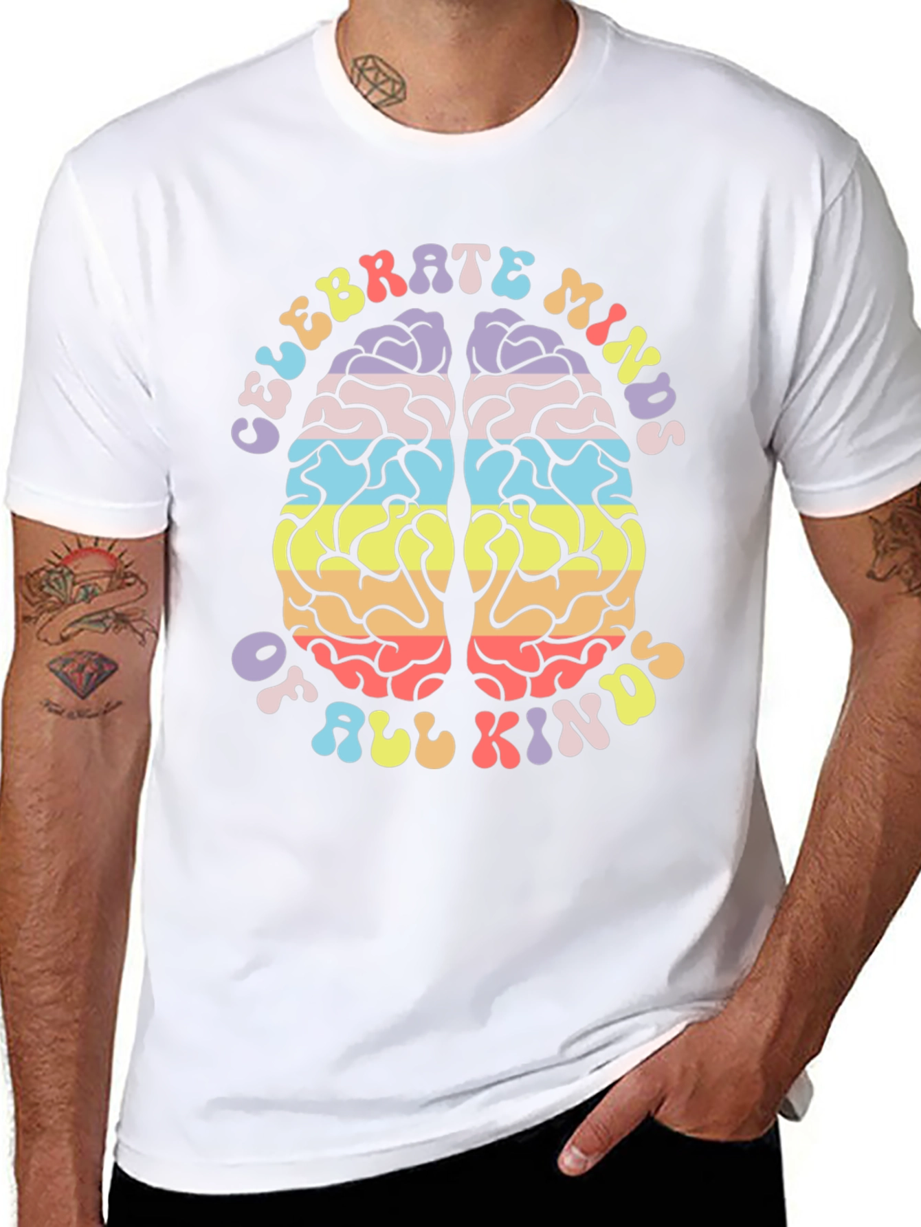 Celebrate Minds of All Kinds Graphic Tee