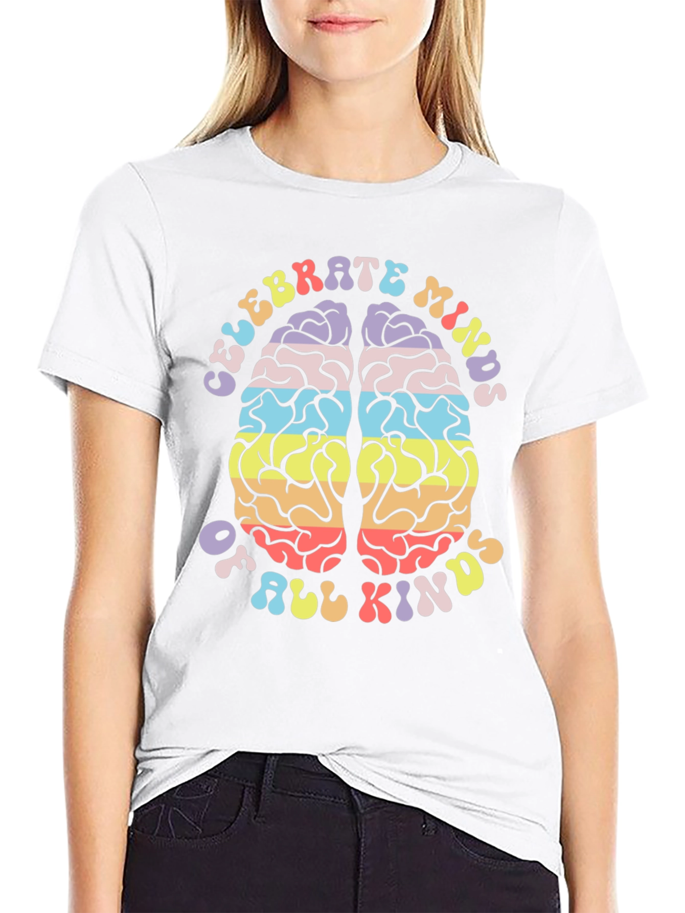 Celebrate Minds of All Kinds Graphic Tee