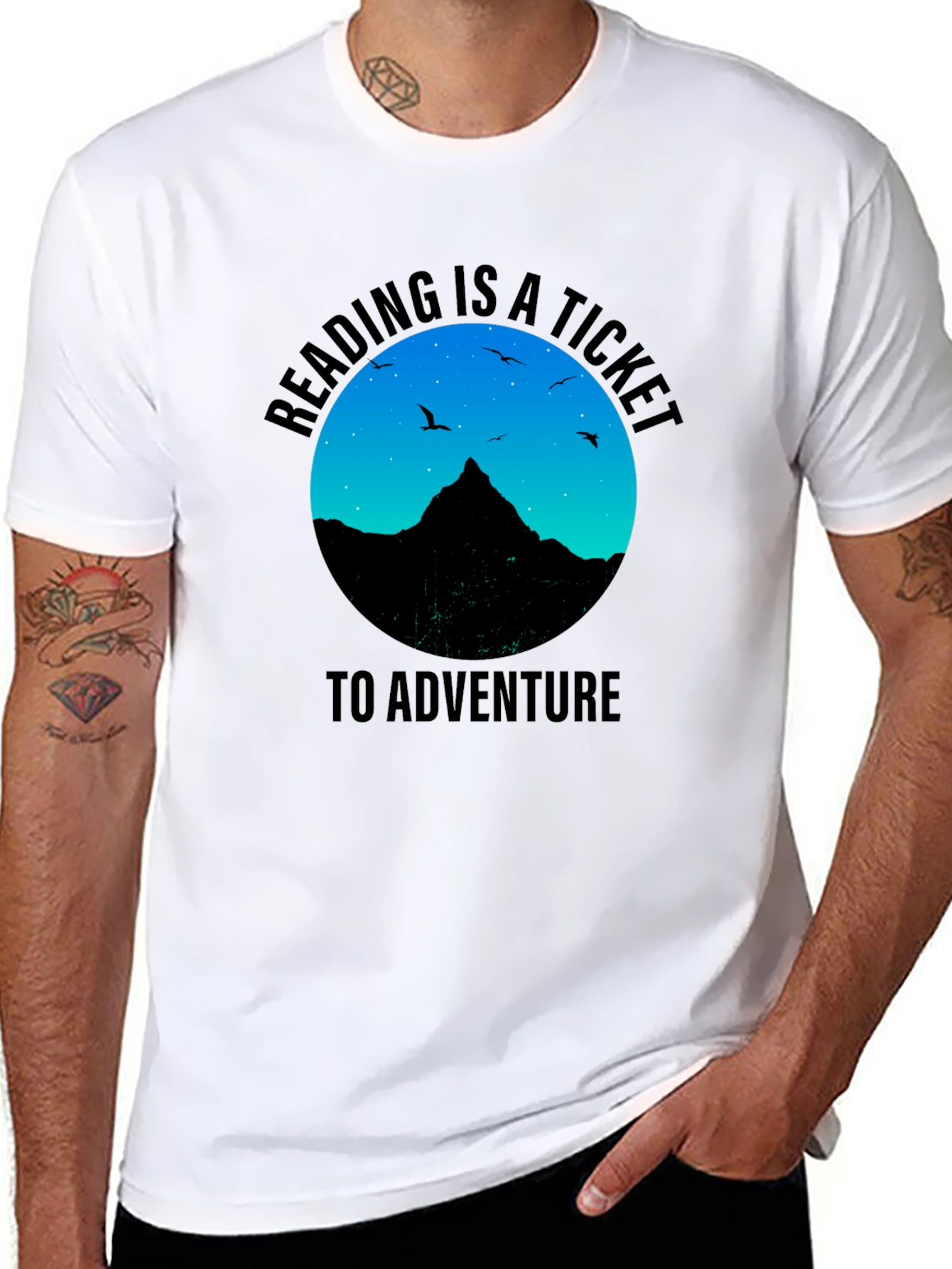 Reading is a Ticket to Adventure T-Shirt