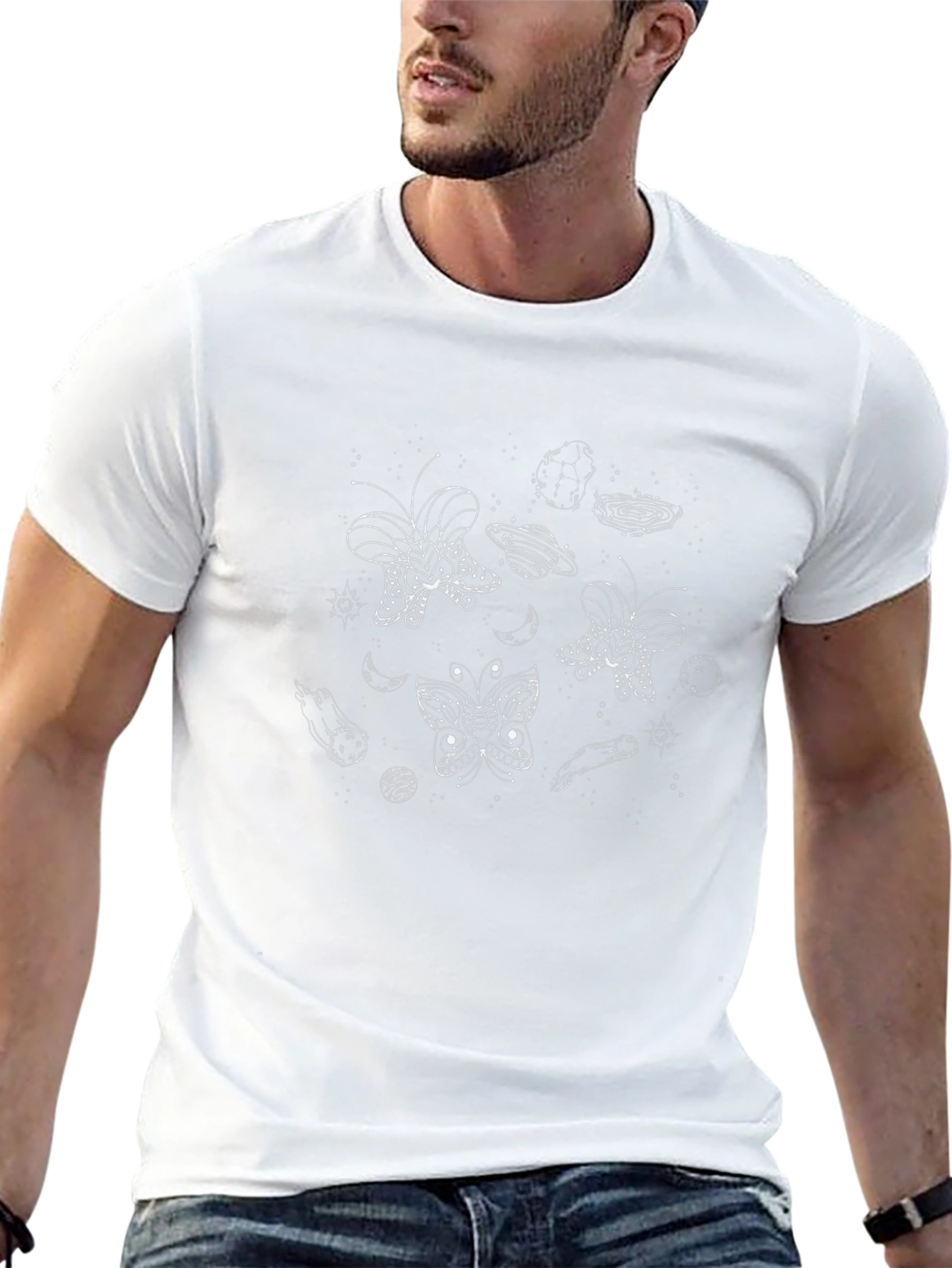Cosmic Butterfly Graphic Tee