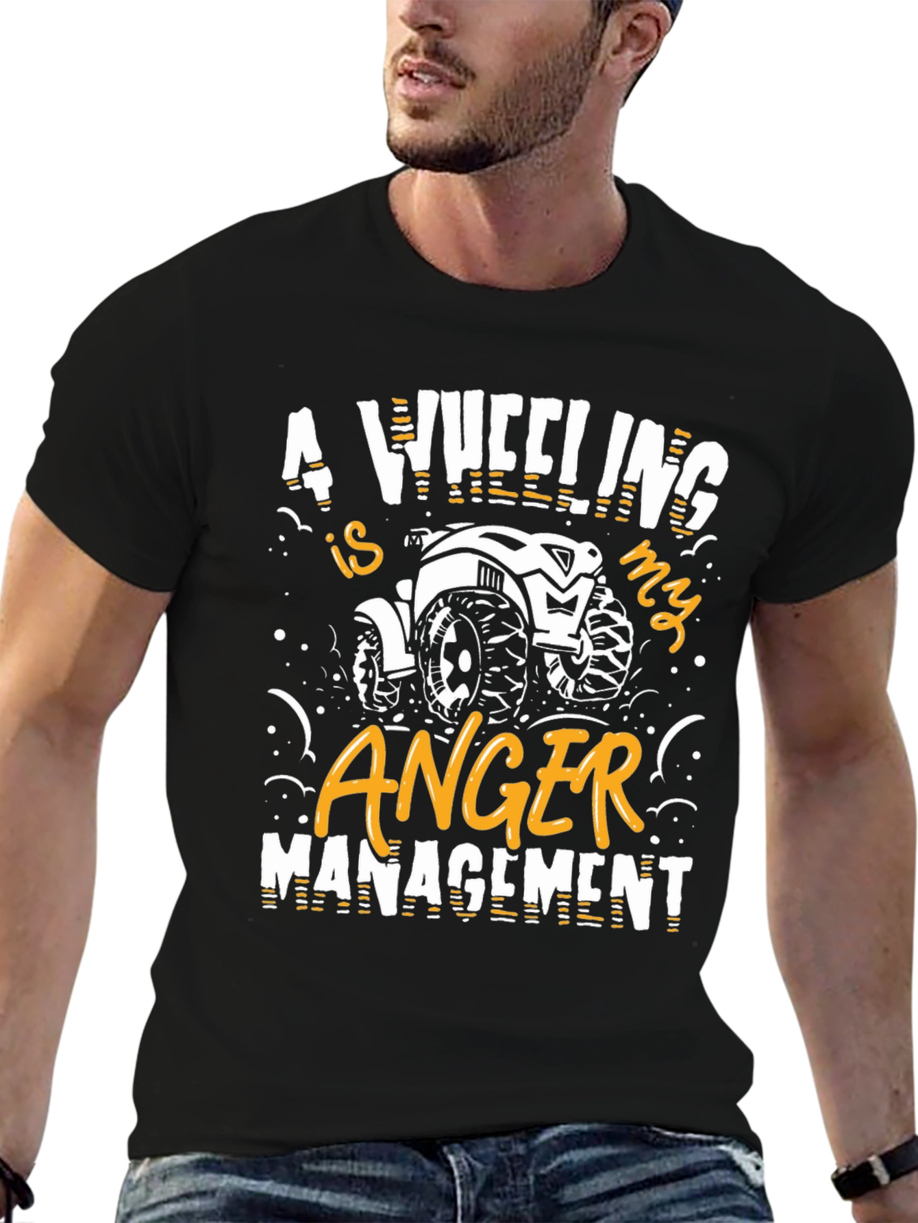 4 Wheeling is My Anger Management Graphic Tee