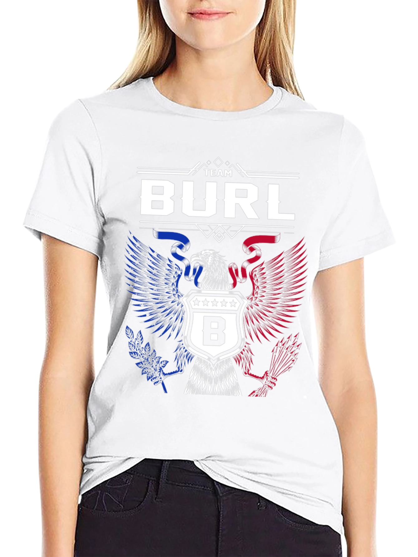Team Burl Patriotic Eagle T-Shirt