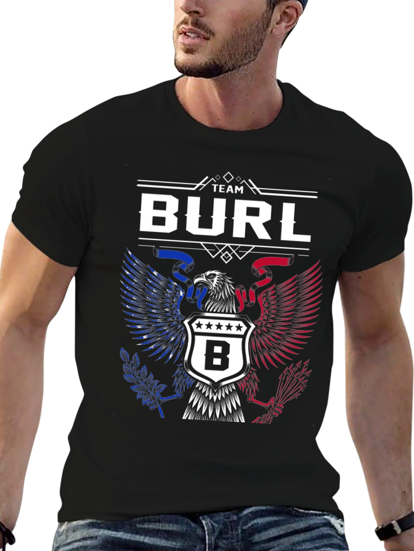 Team Burl Patriotic Eagle T-Shirt