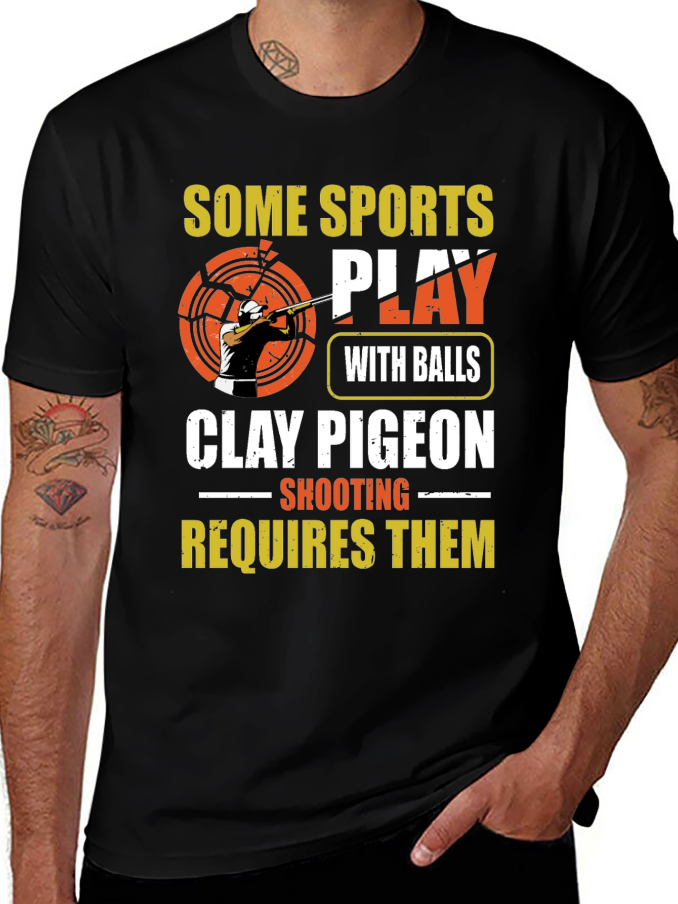 Clay Pigeon Shooting T-Shirt
