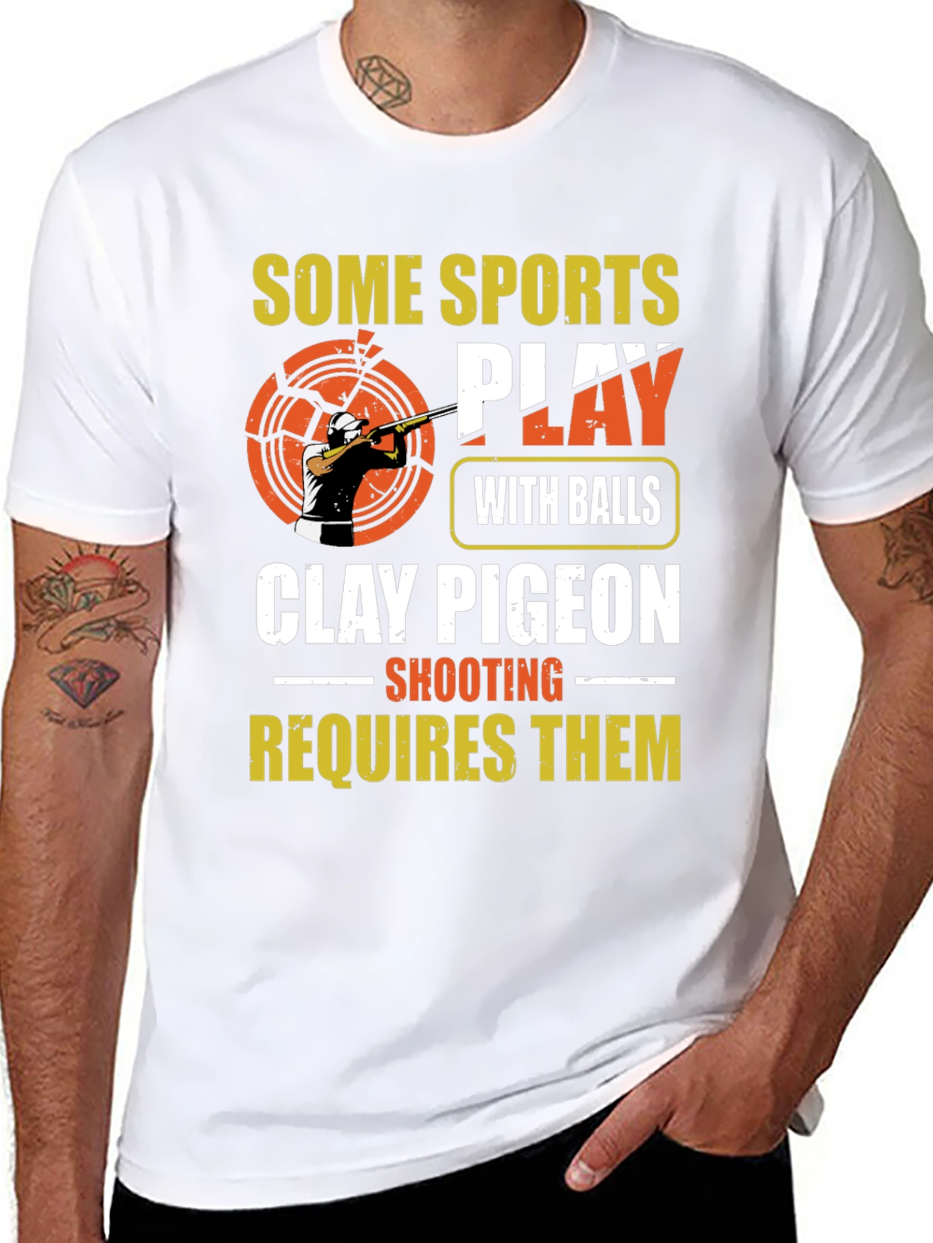 Clay Pigeon Shooting T-Shirt