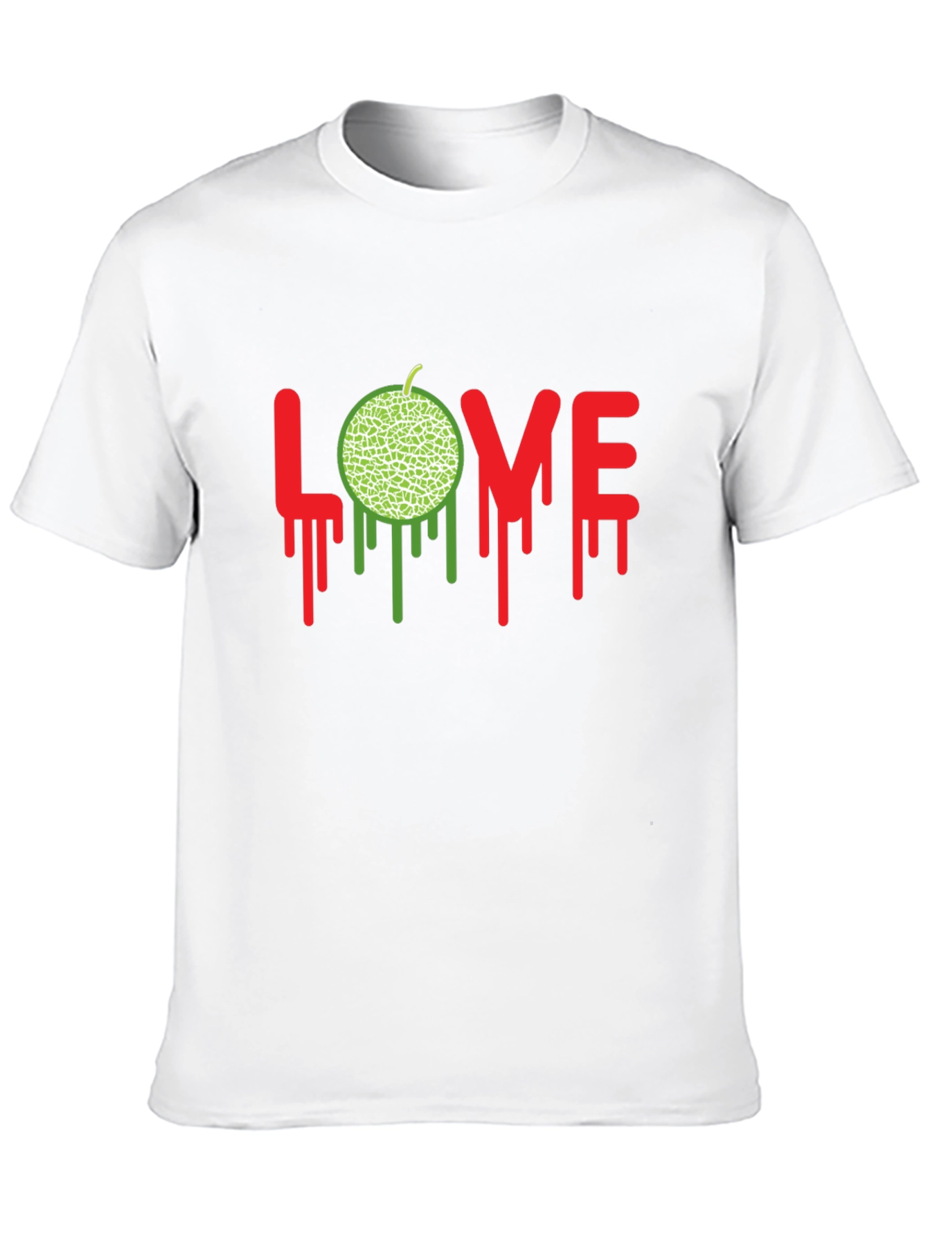 Melon Love Graphic T-Shirt - Unique Fruit Design