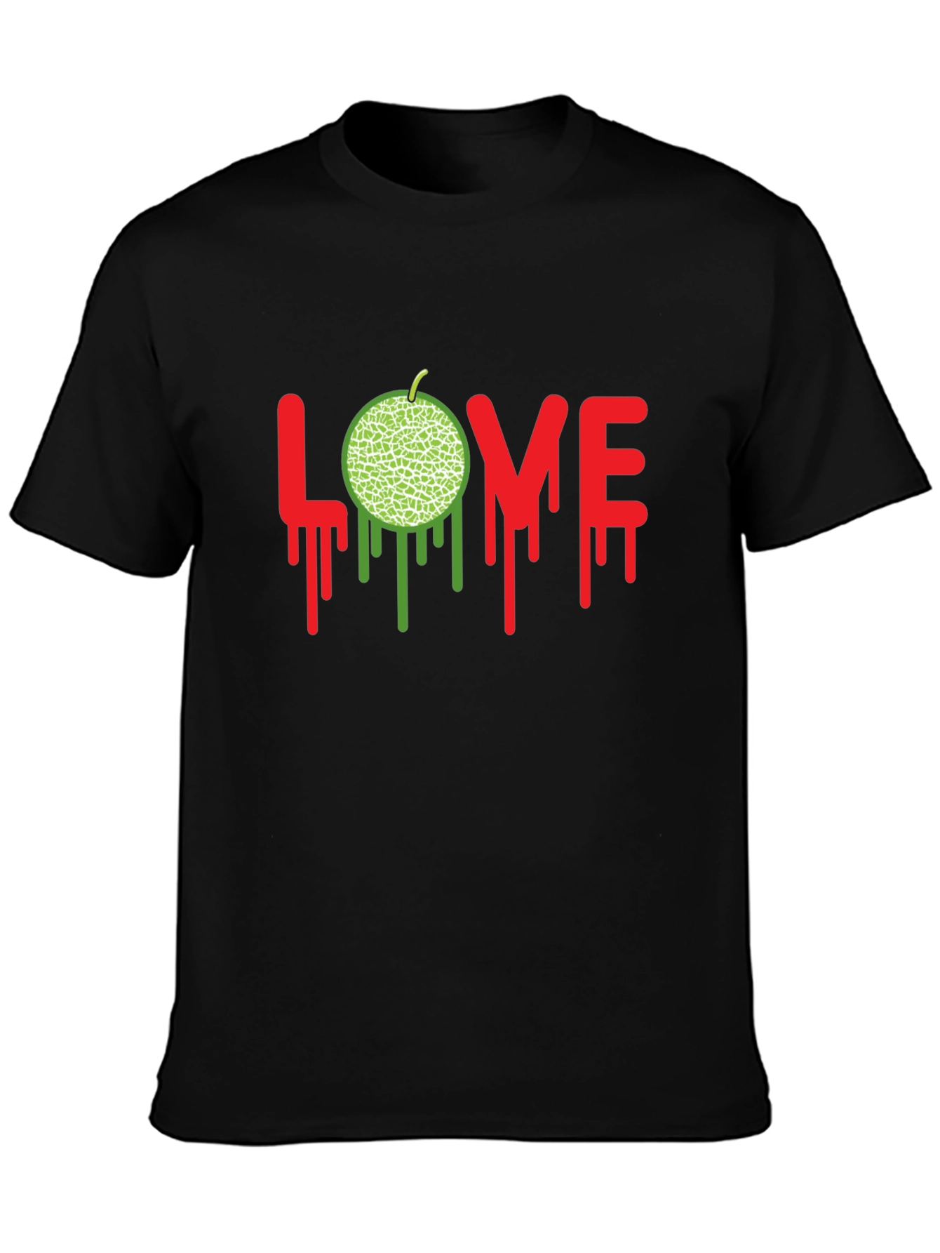 Melon Love Graphic T-Shirt - Unique Fruit Design