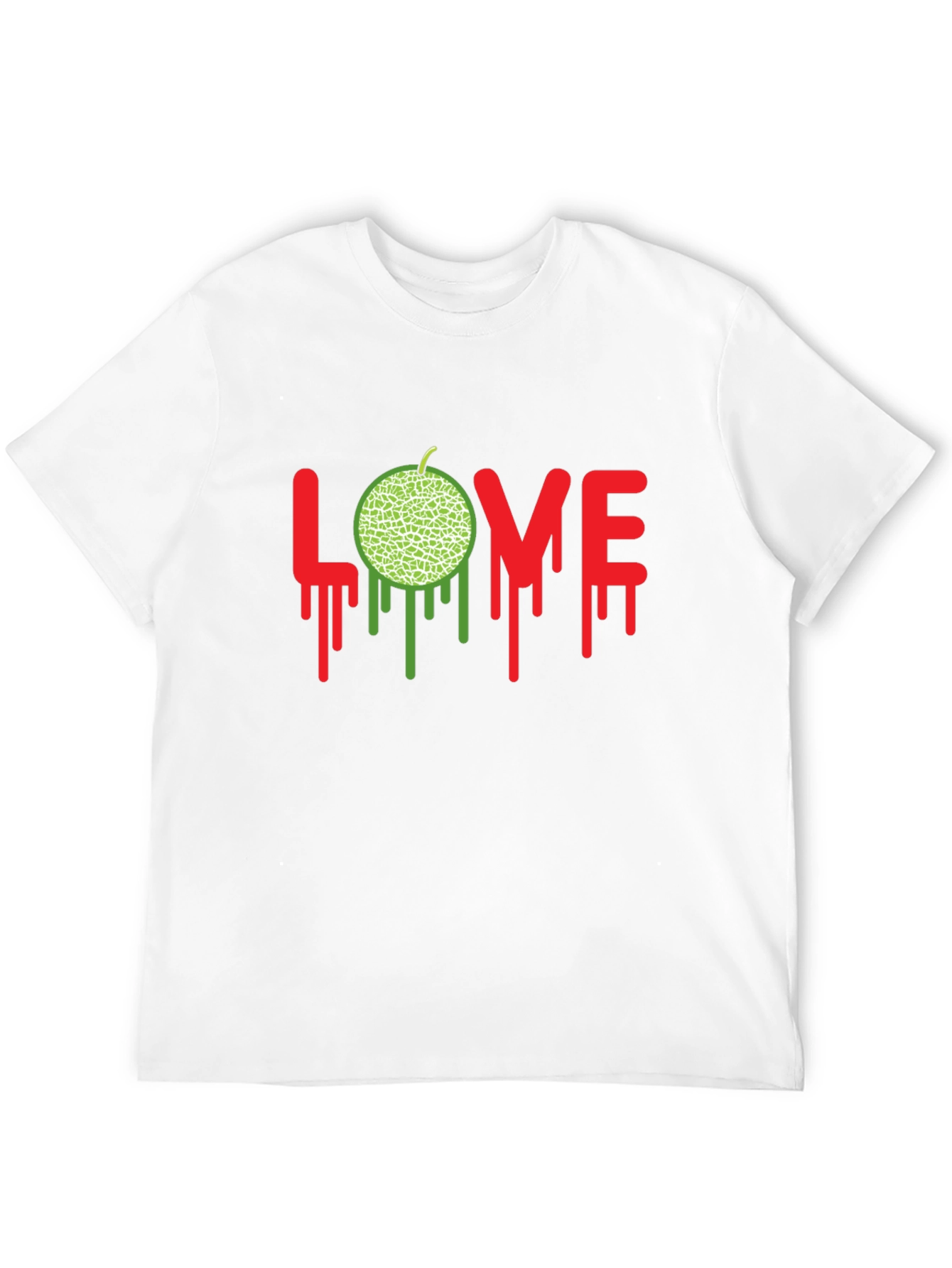 Melon Love Graphic T-Shirt - Unique Fruit Design