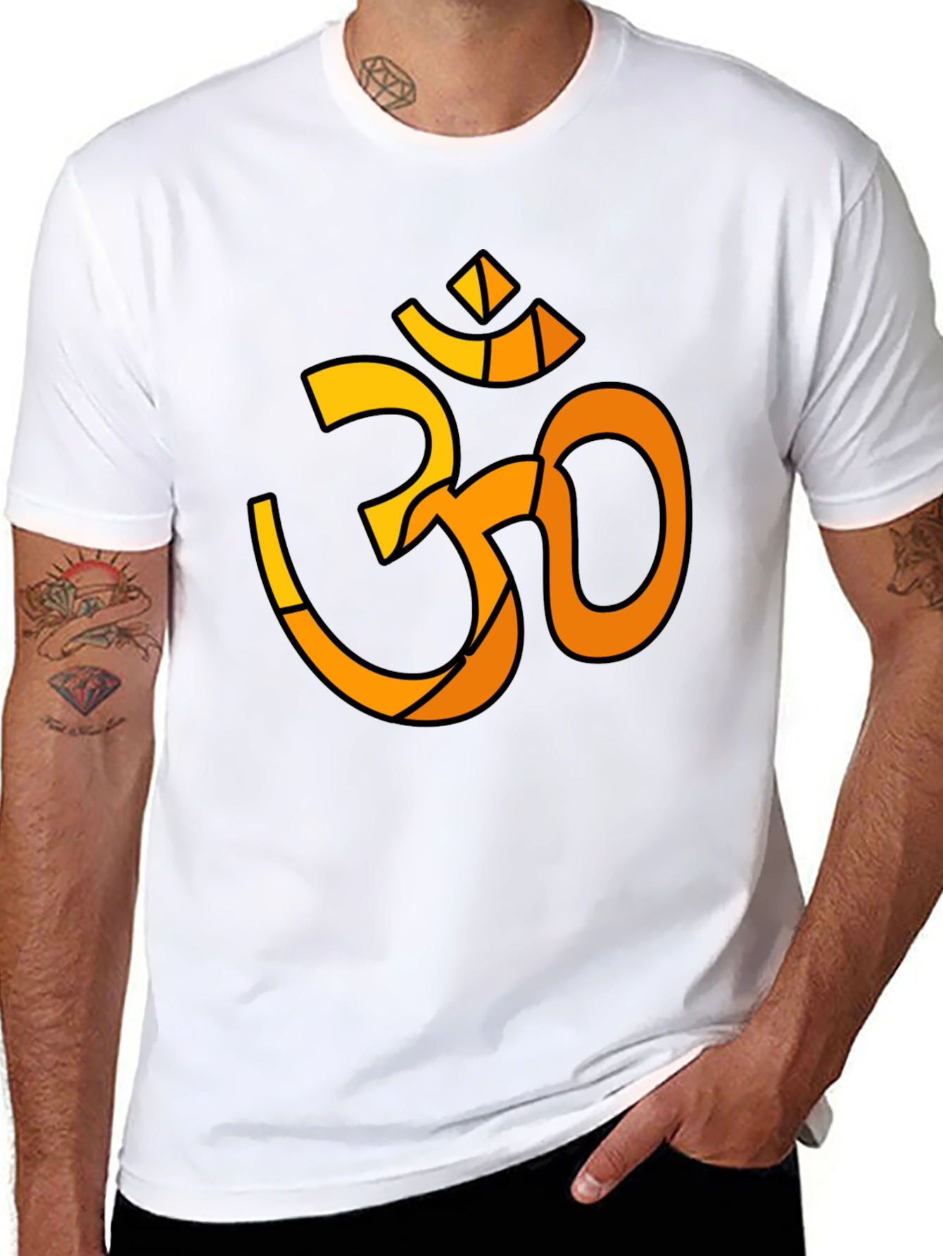 Om Graphic Tee - Spiritual Symbol T-Shirt