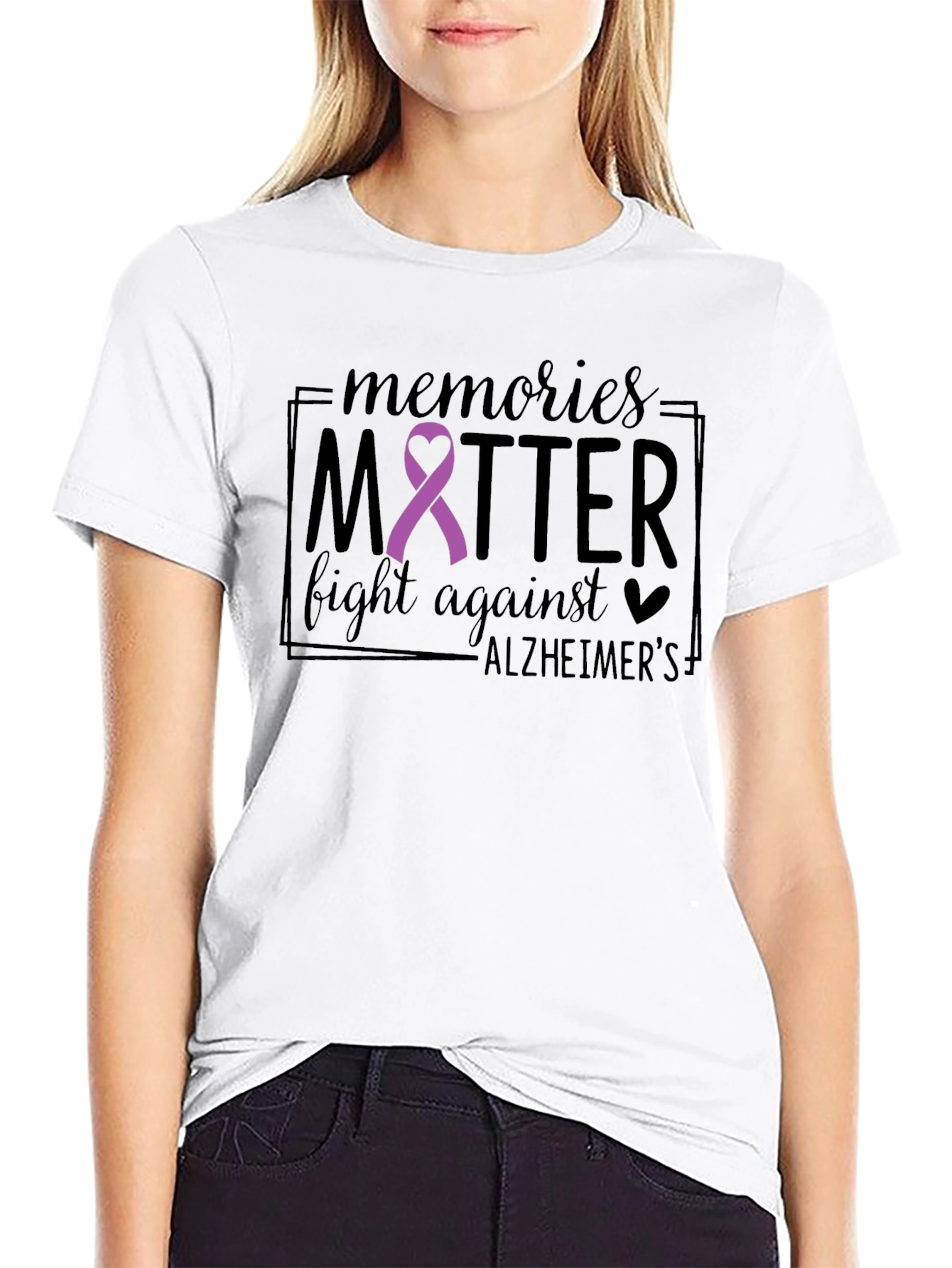 Alzheimers Awareness T-Shirt: Memories Matter