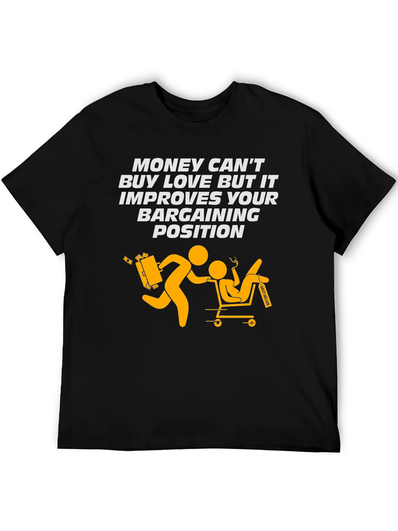 Funny Money Bargaining Position Graphic Tee