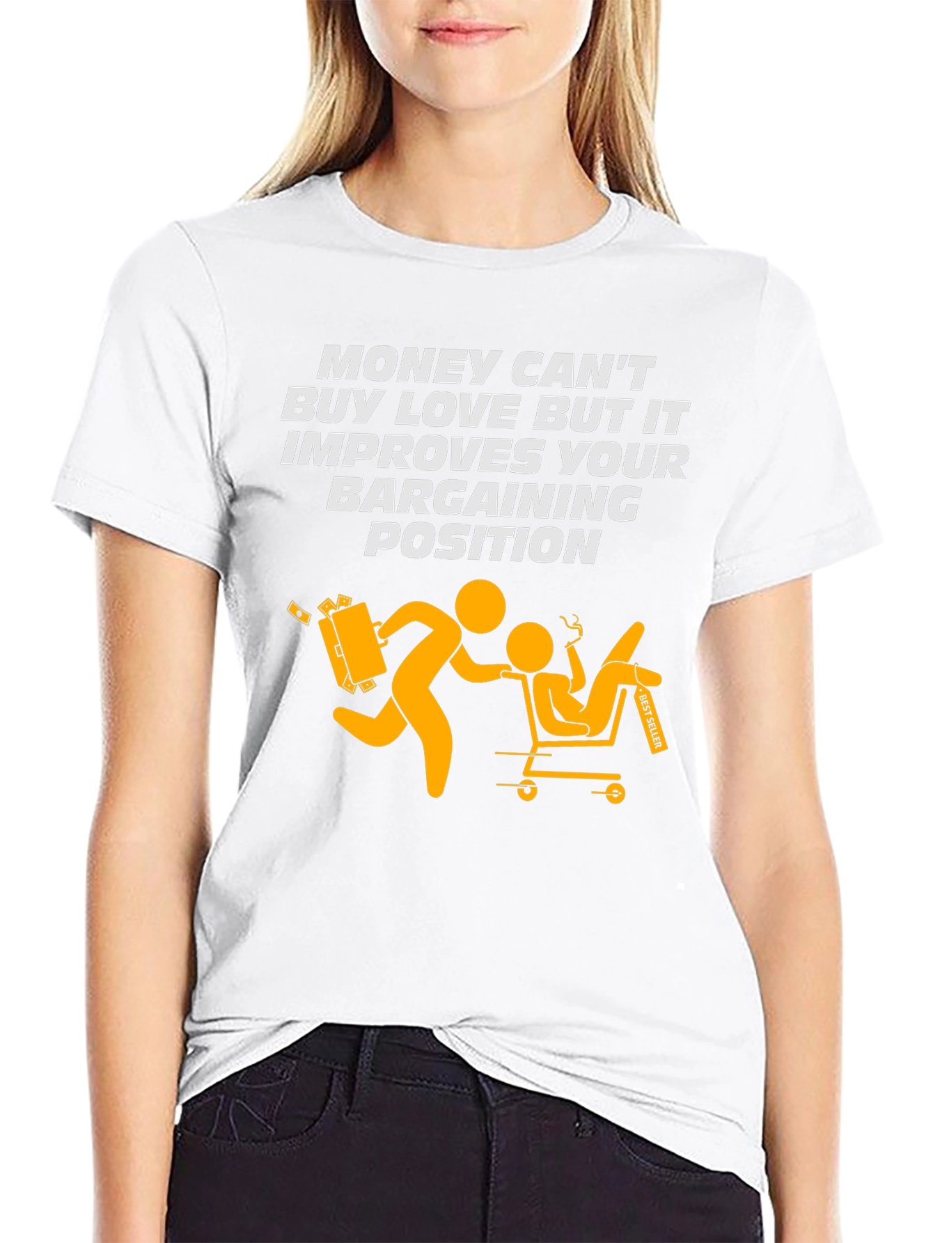 Funny Money Bargaining Position Graphic Tee