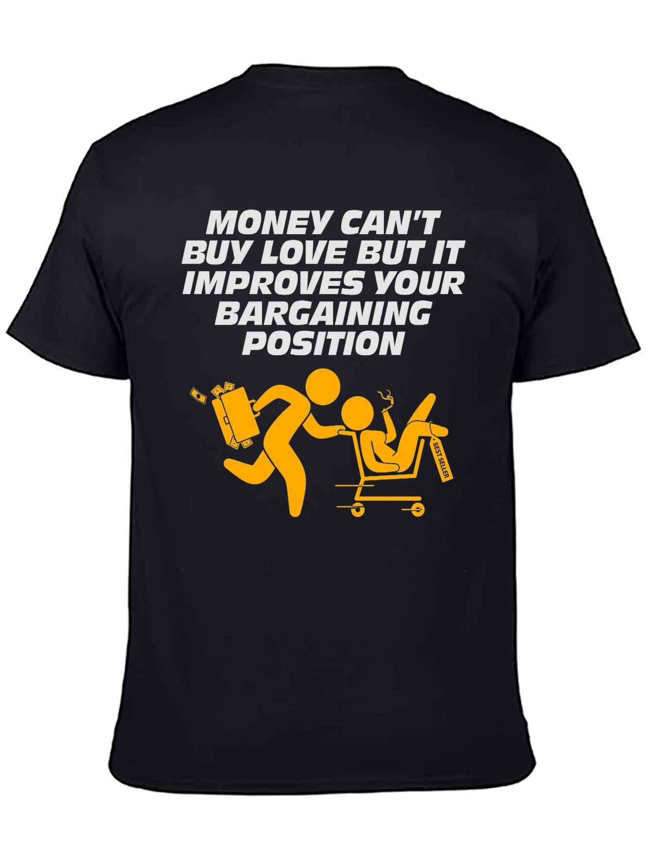Funny Money Bargaining Position Graphic Tee