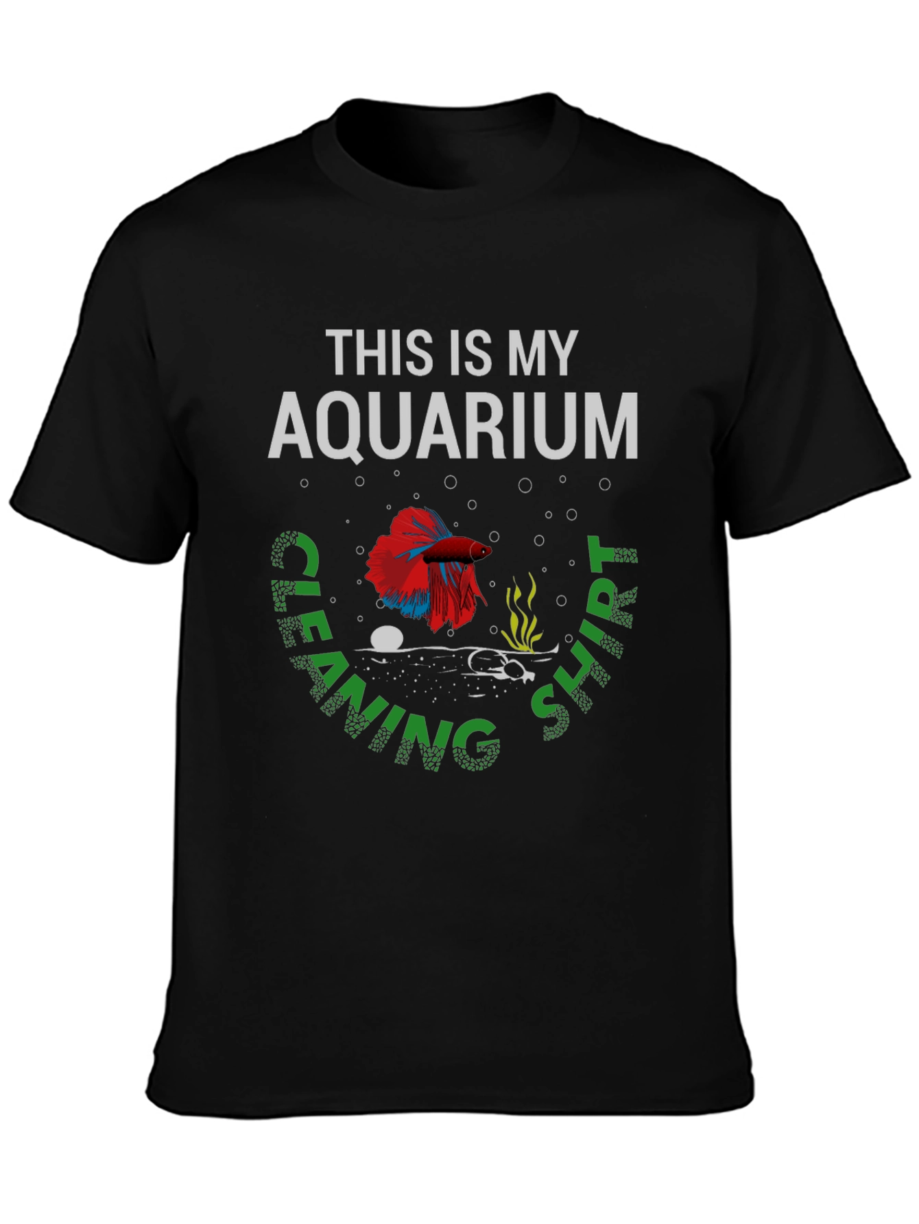 Aquarium Cleaning Shirt - Fish Keeper T-Shirt
