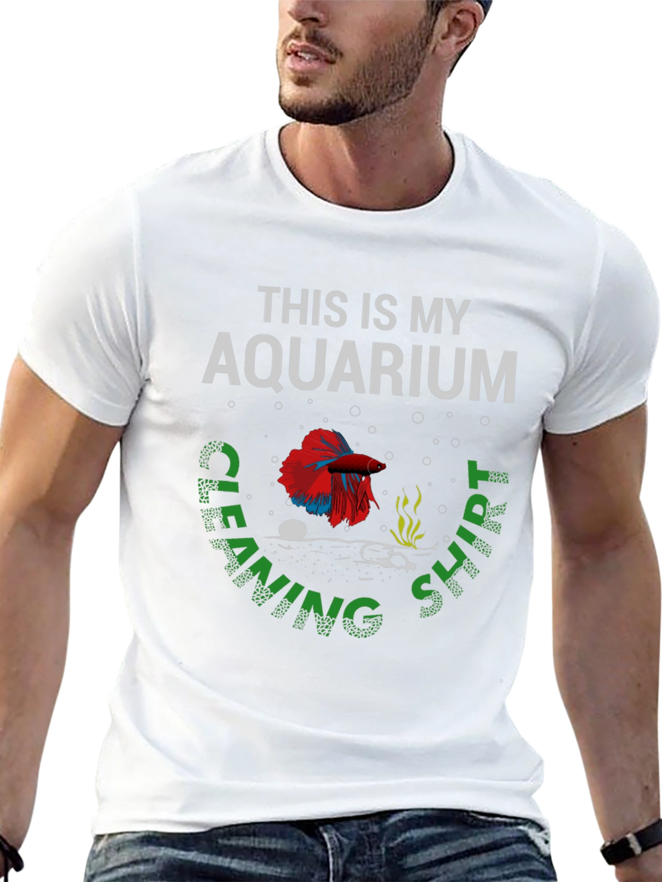 Aquarium Cleaning Shirt - Fish Keeper T-Shirt
