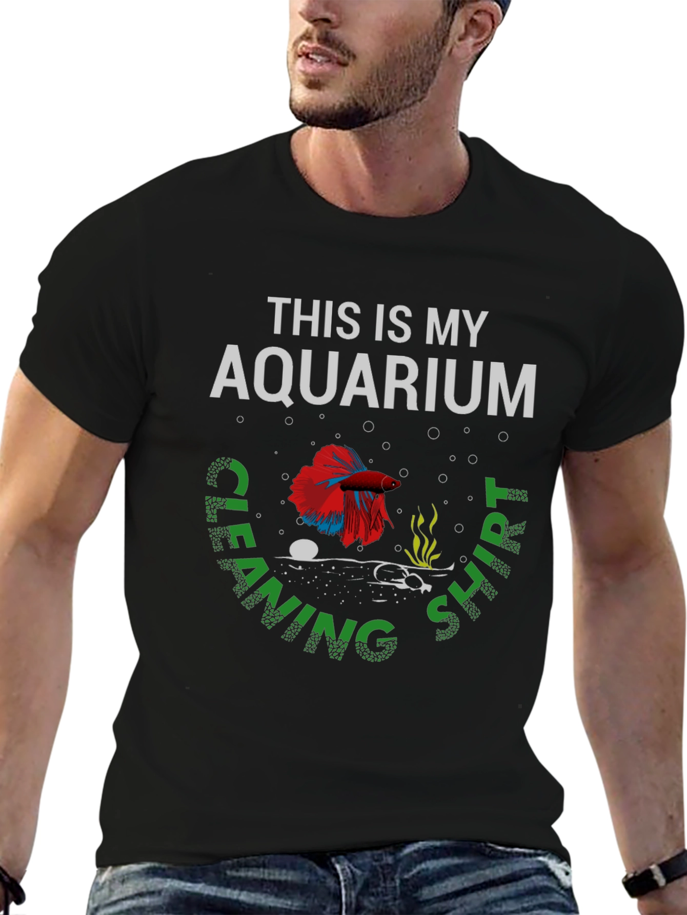 Aquarium Cleaning Shirt - Fish Keeper T-Shirt