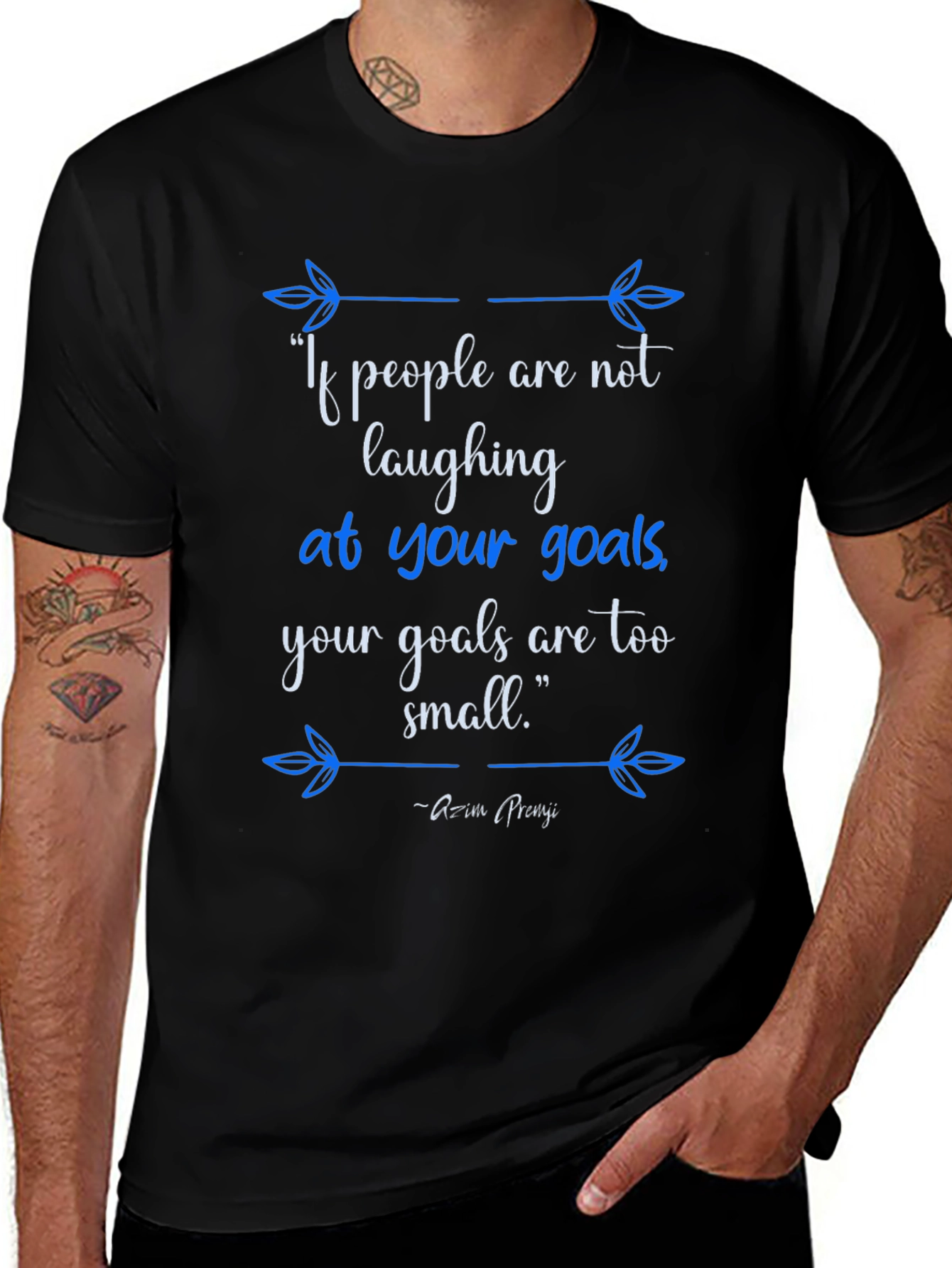 Inspirational Goals Graphic T-Shirt