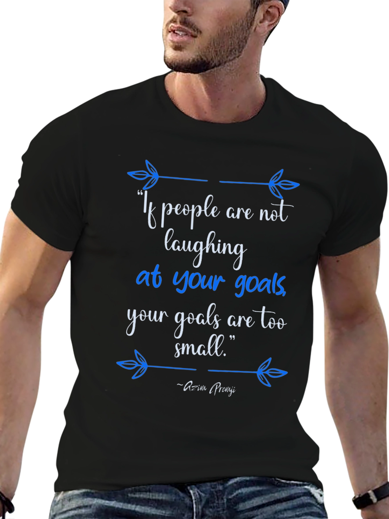 Inspirational Goals Graphic T-Shirt