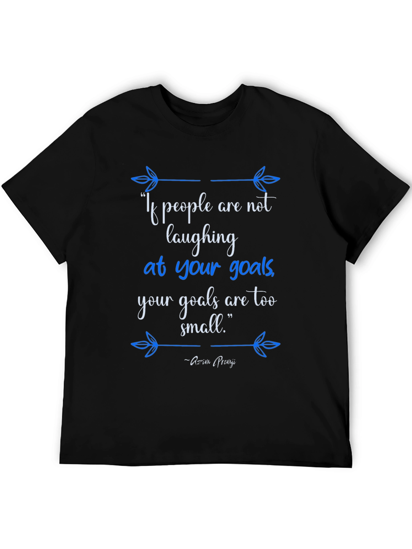Inspirational Goals Graphic T-Shirt