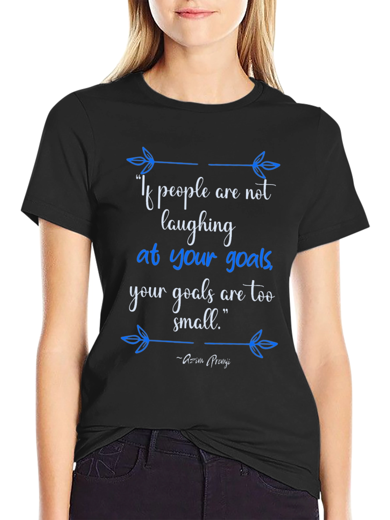 Inspirational Goals Graphic T-Shirt