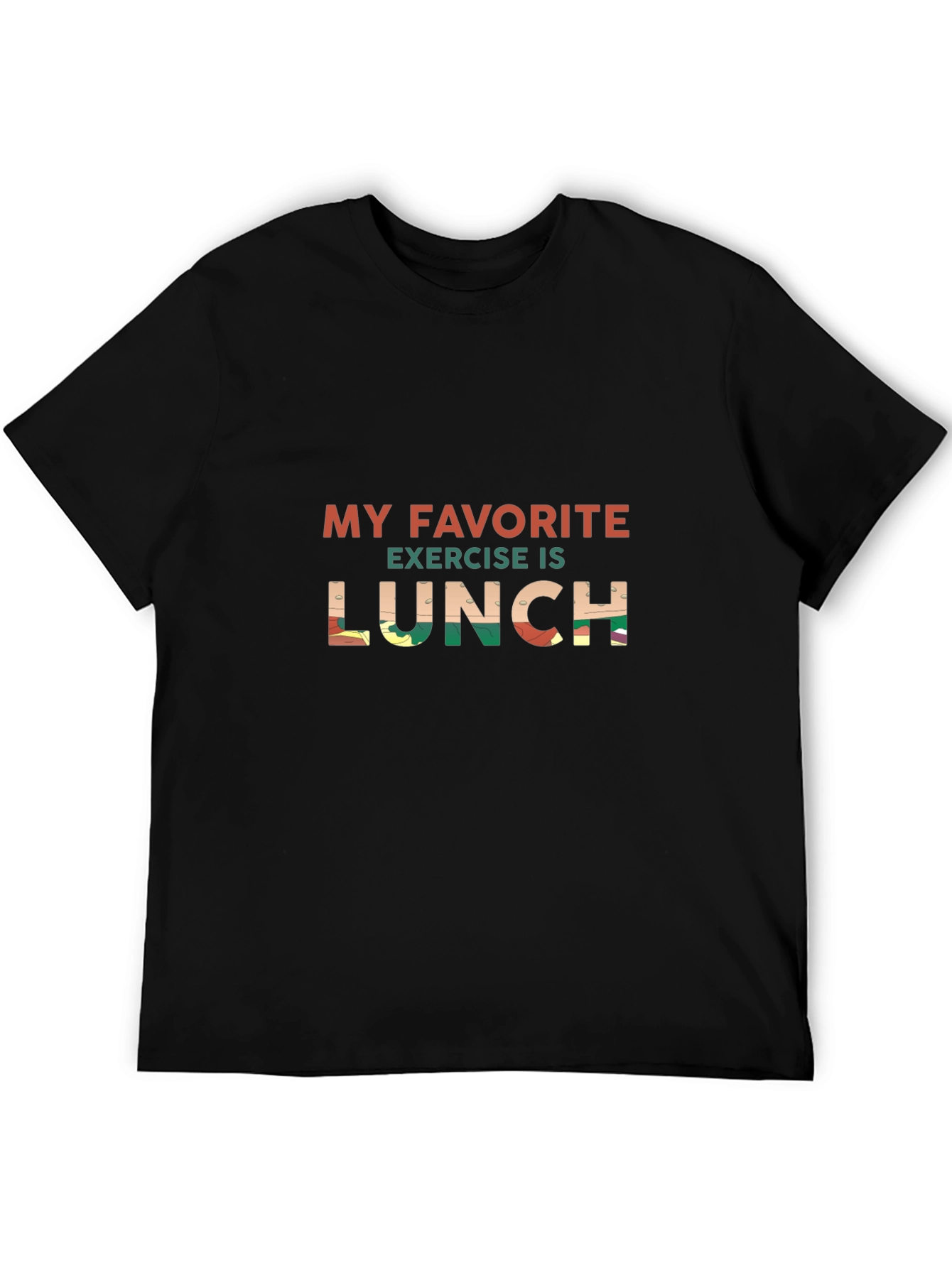 Funny Lunch Exercise T-Shirt