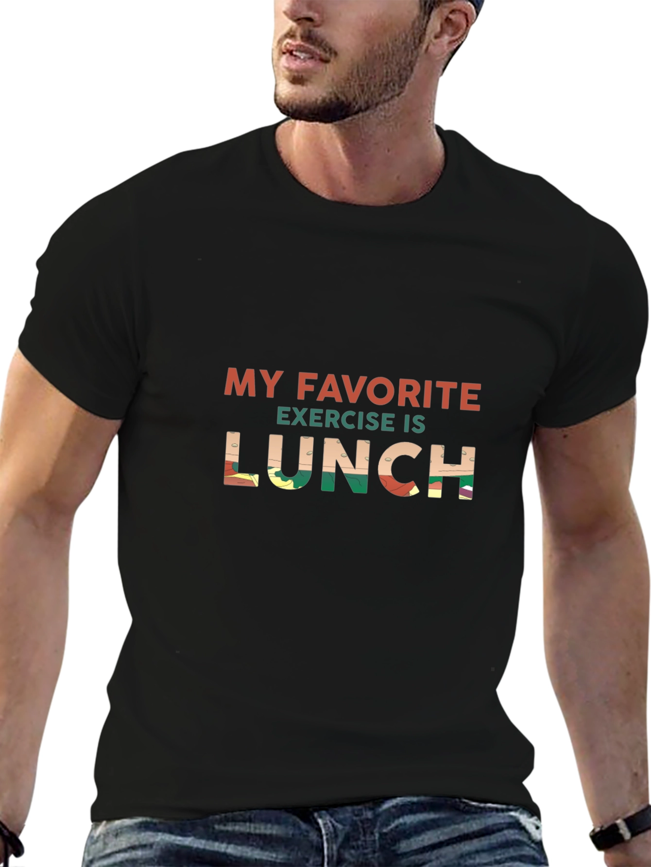 Funny Lunch Exercise T-Shirt