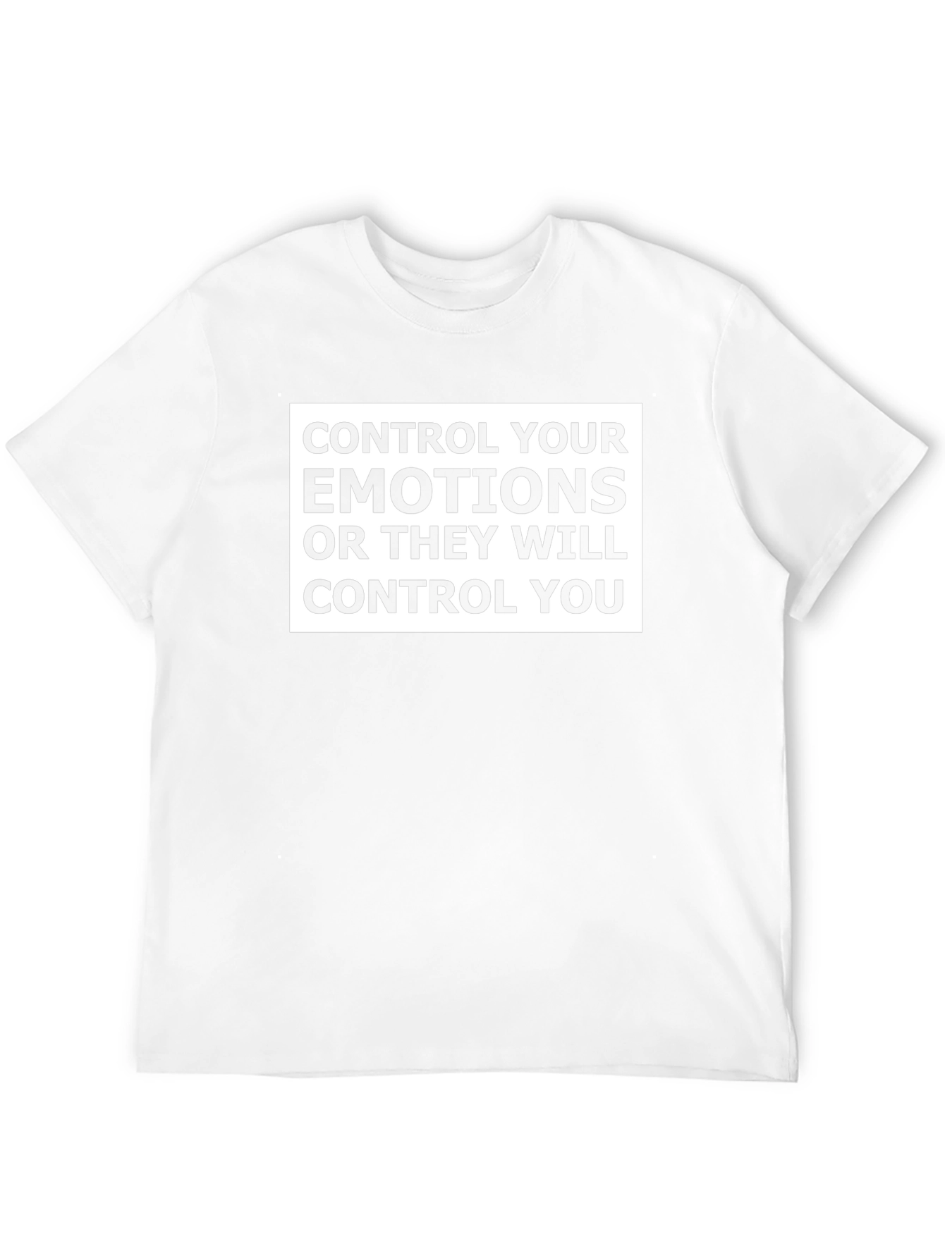 Emotional Control T-Shirt - Black