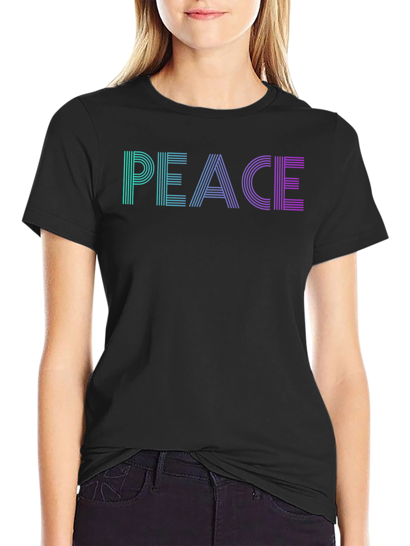 Peace Graphic Tee - Stylish Comfort