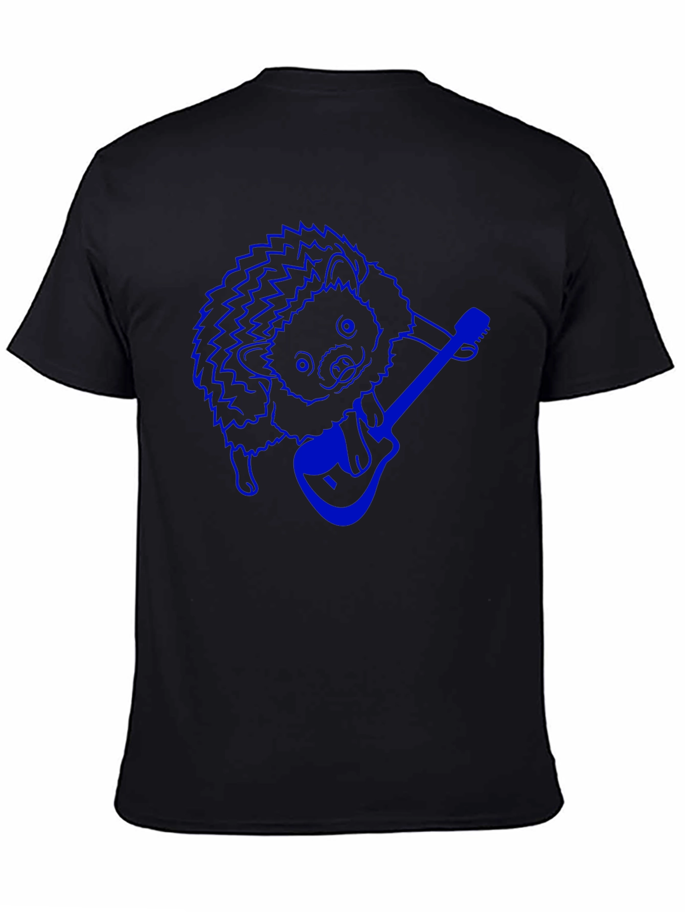 Hedgehog Guitar Player Graphic Tee