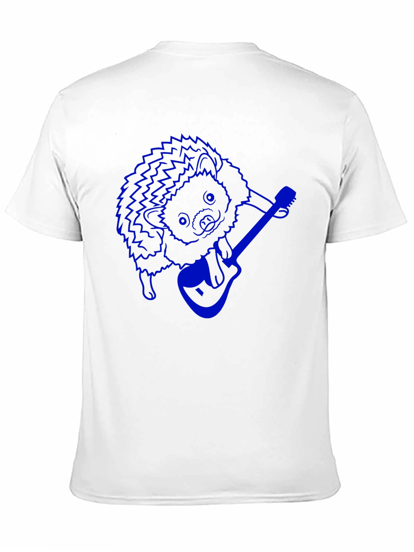 Hedgehog Guitar Player Graphic Tee