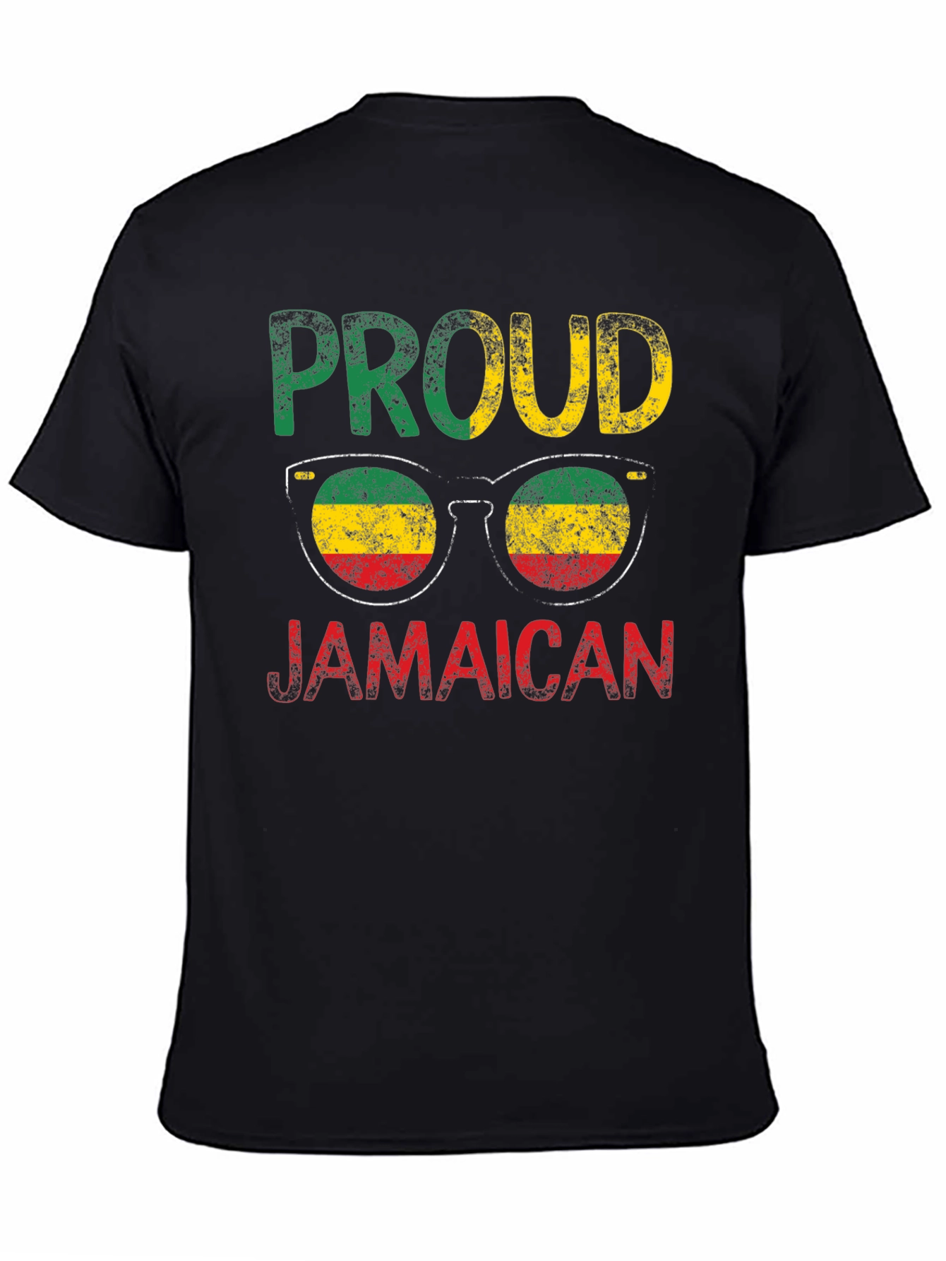 Proud Jamaican T-Shirt - Black Graphic Tee