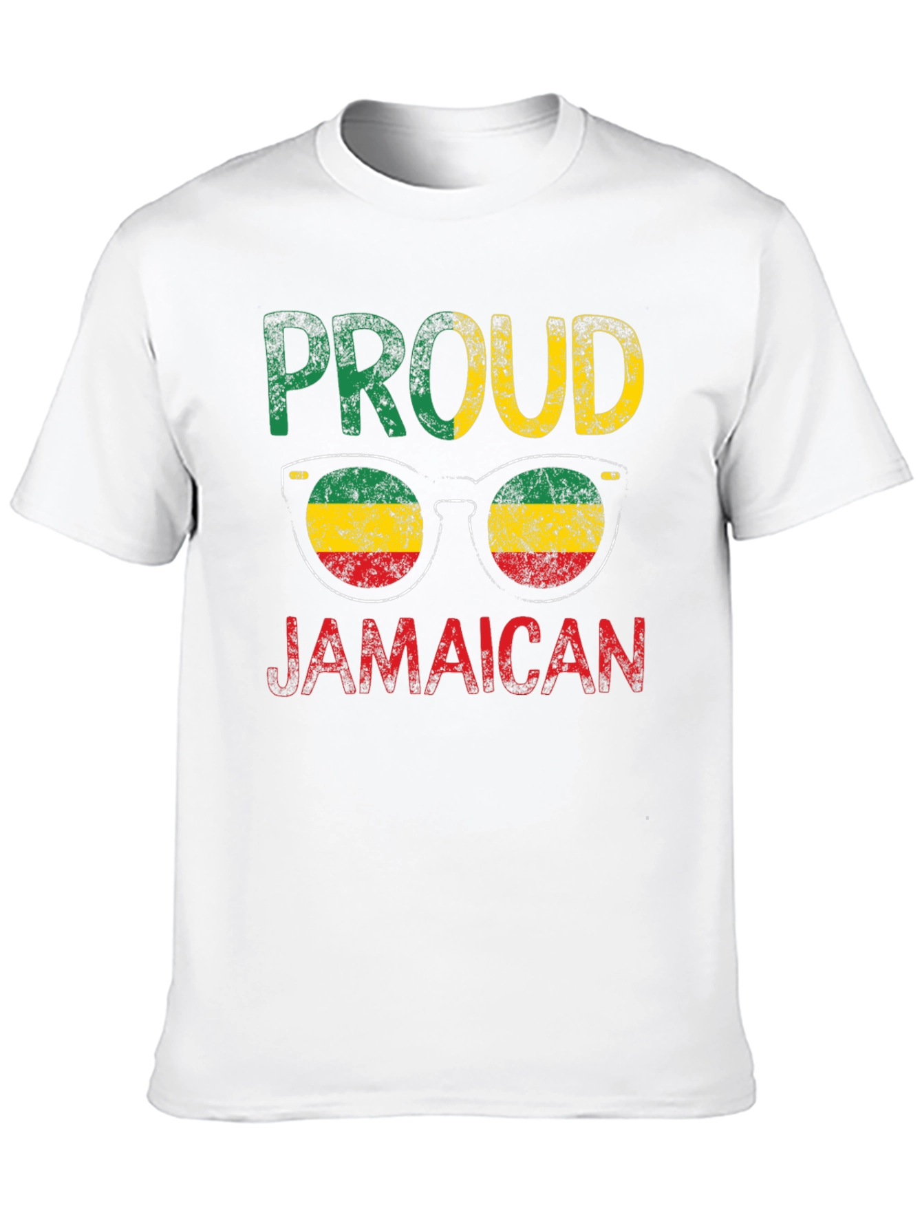 Proud Jamaican T-Shirt - Black Graphic Tee