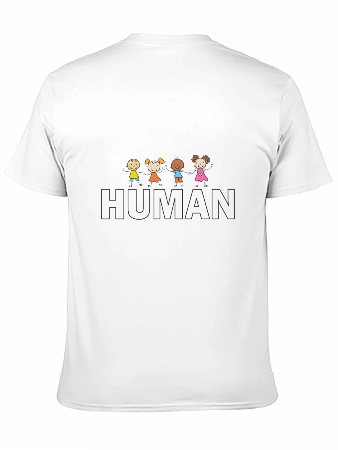 Human Kids Graphic T-Shirt