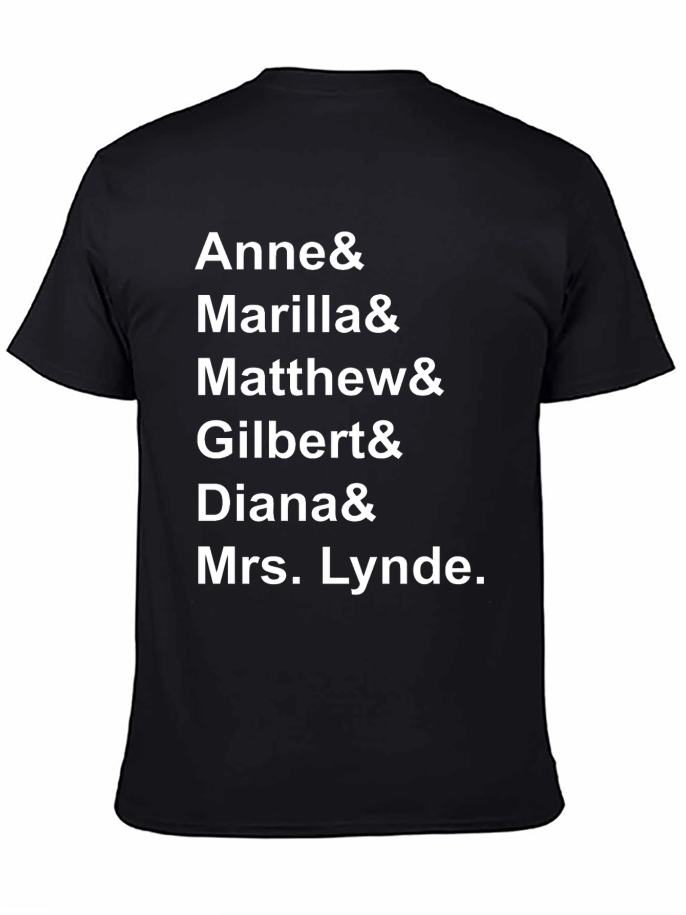 Anne of Green Gables Character T-Shirt
