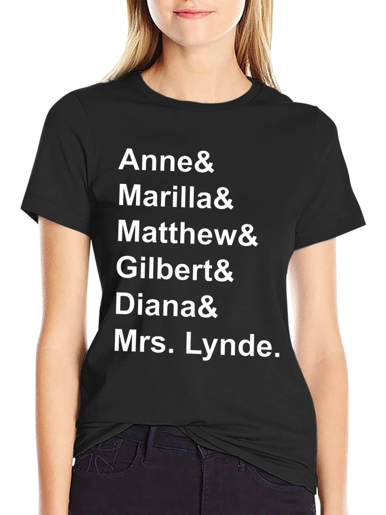 Anne of Green Gables Character T-Shirt