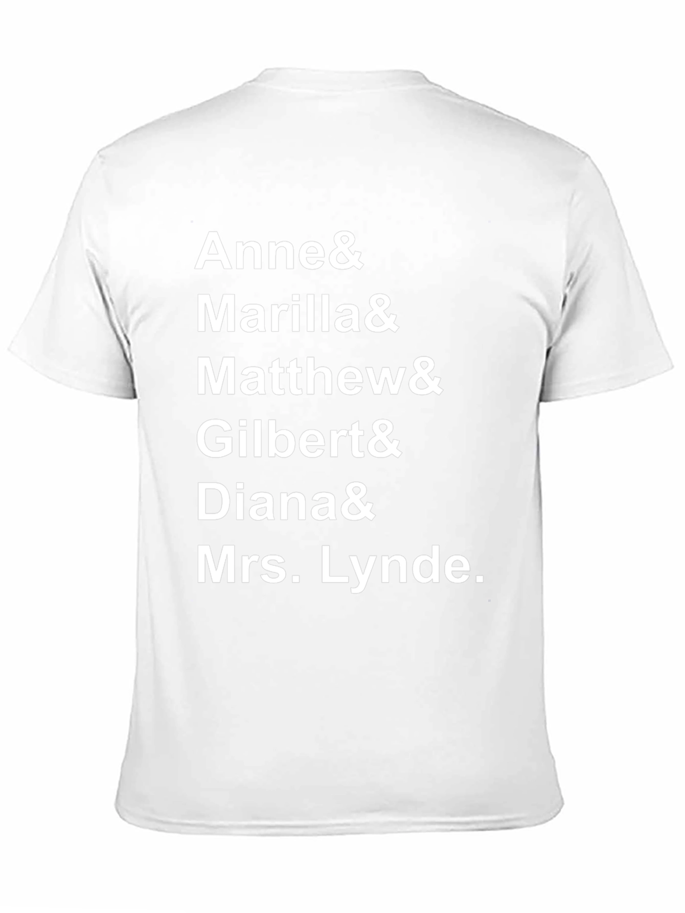 Anne of Green Gables Character T-Shirt
