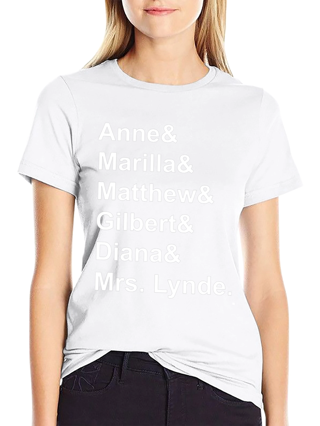 Anne of Green Gables Character T-Shirt