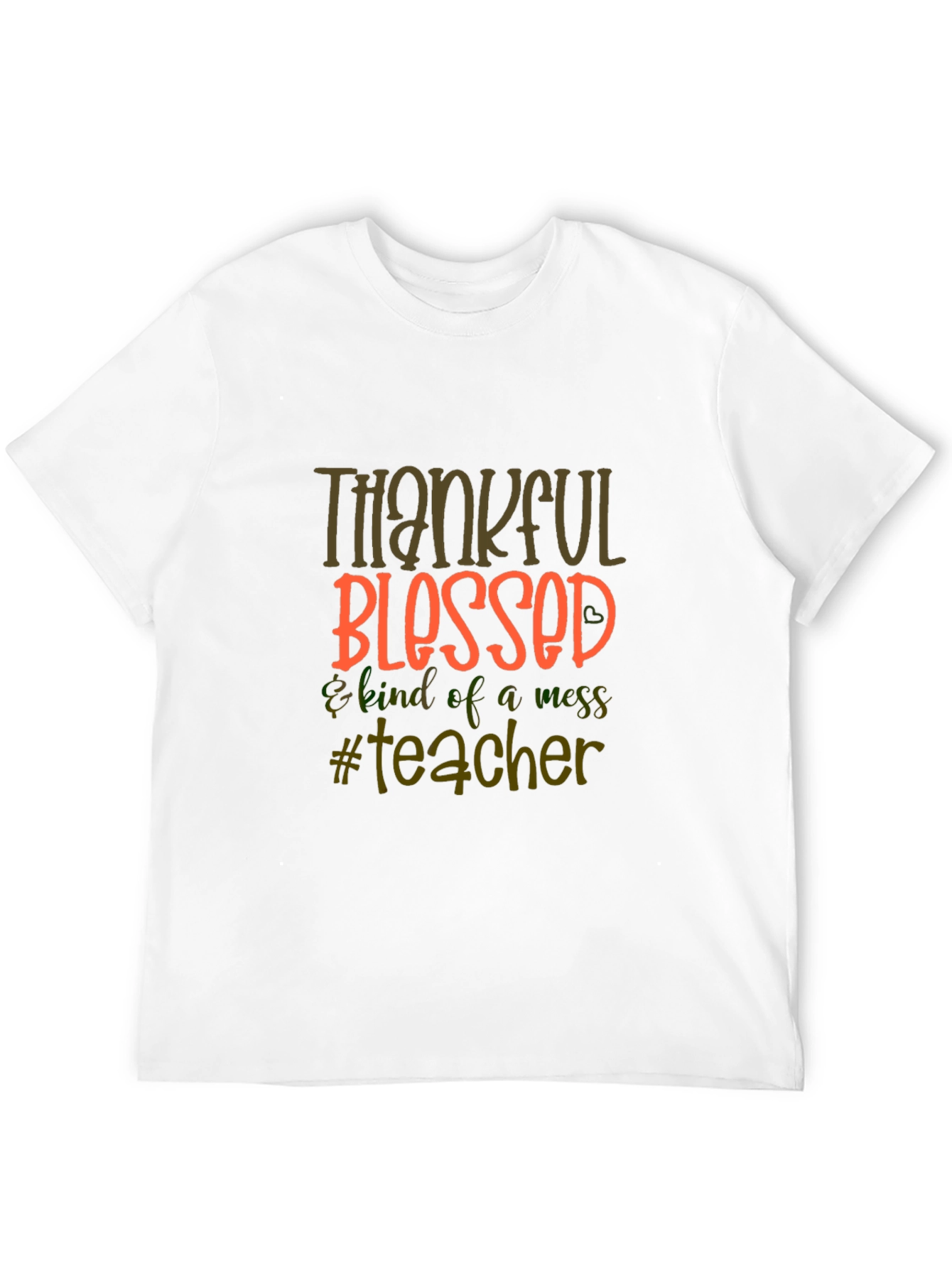 Thankful Blessed Teacher T-Shirt