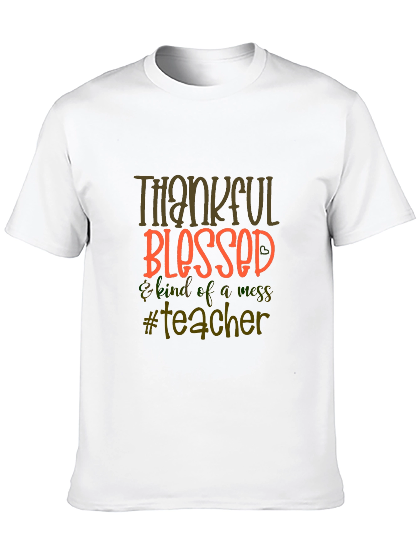 Thankful Blessed Teacher T-Shirt