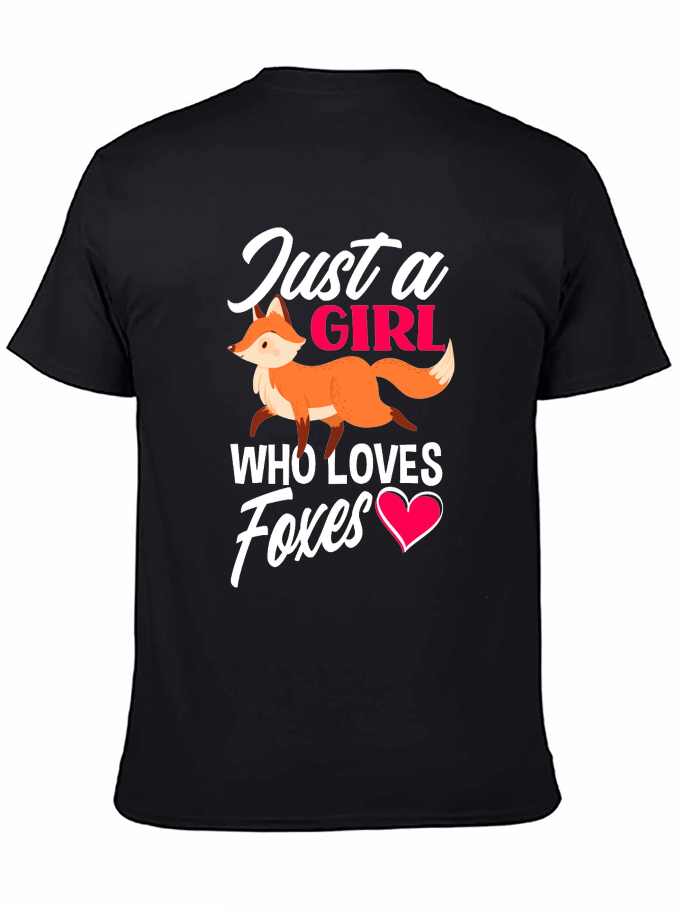 Just A Girl Who Loves Foxes T-Shirt