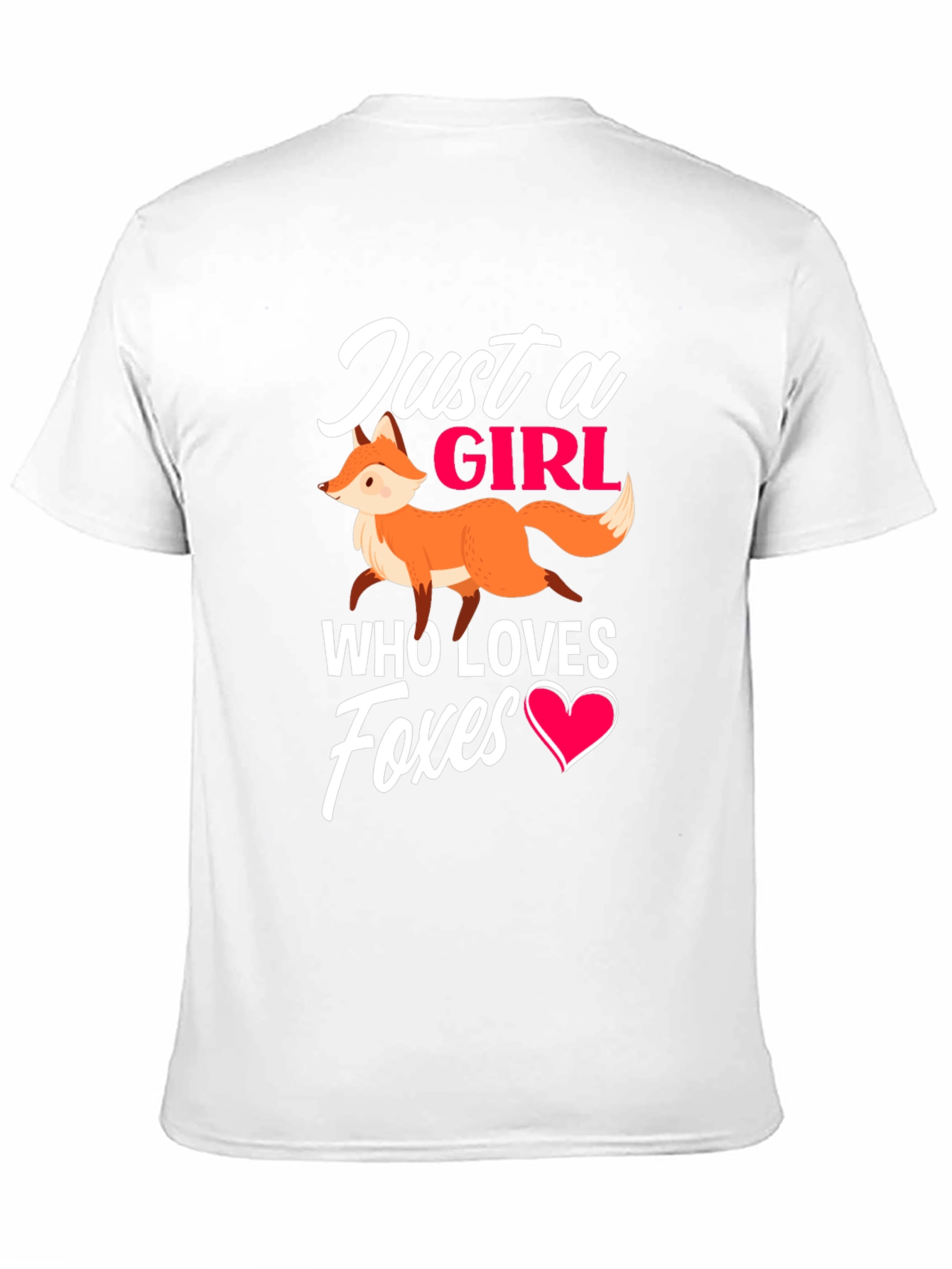 Just A Girl Who Loves Foxes T-Shirt