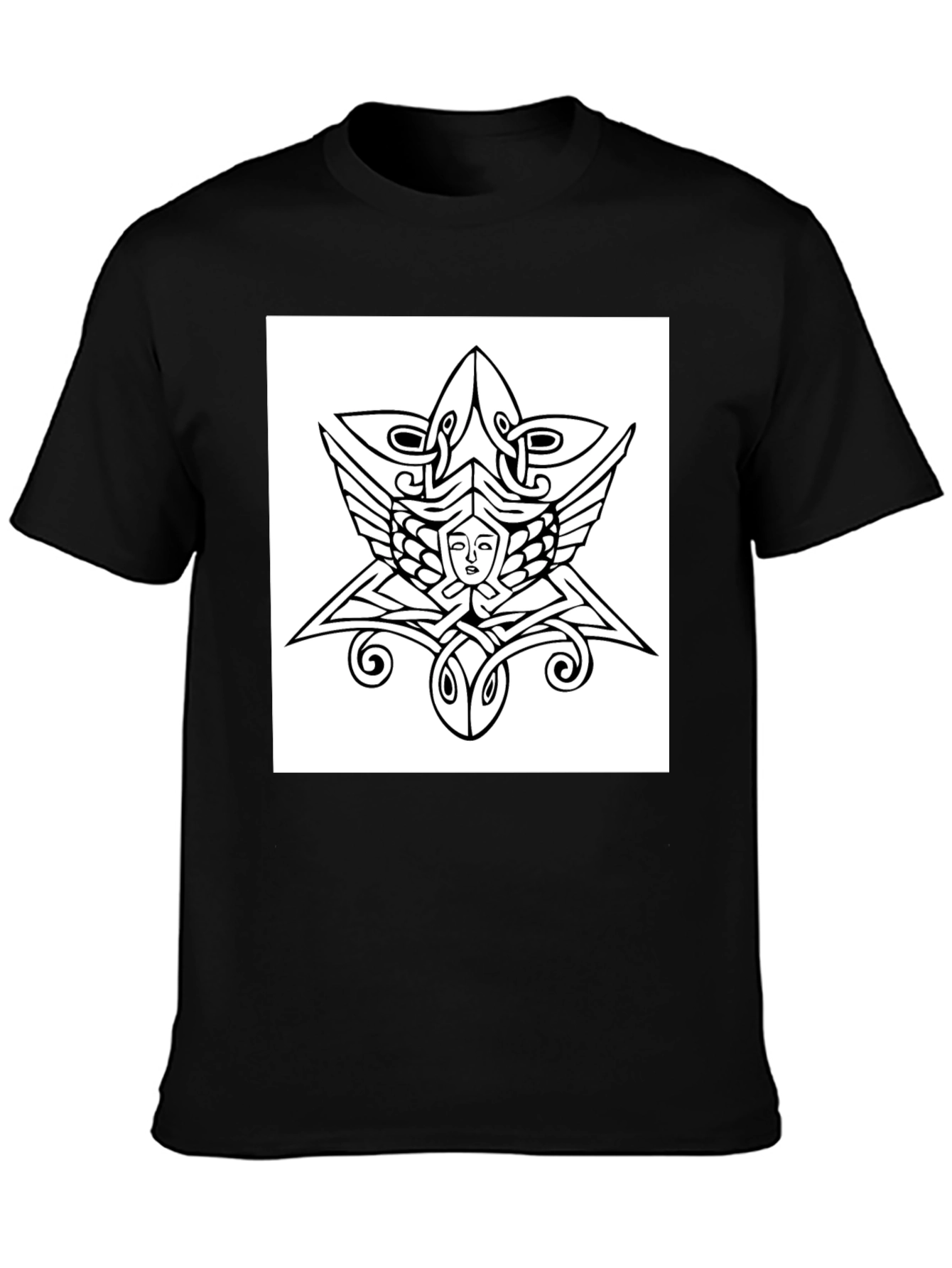 Unique Celtic Knot T-Shirt - Black