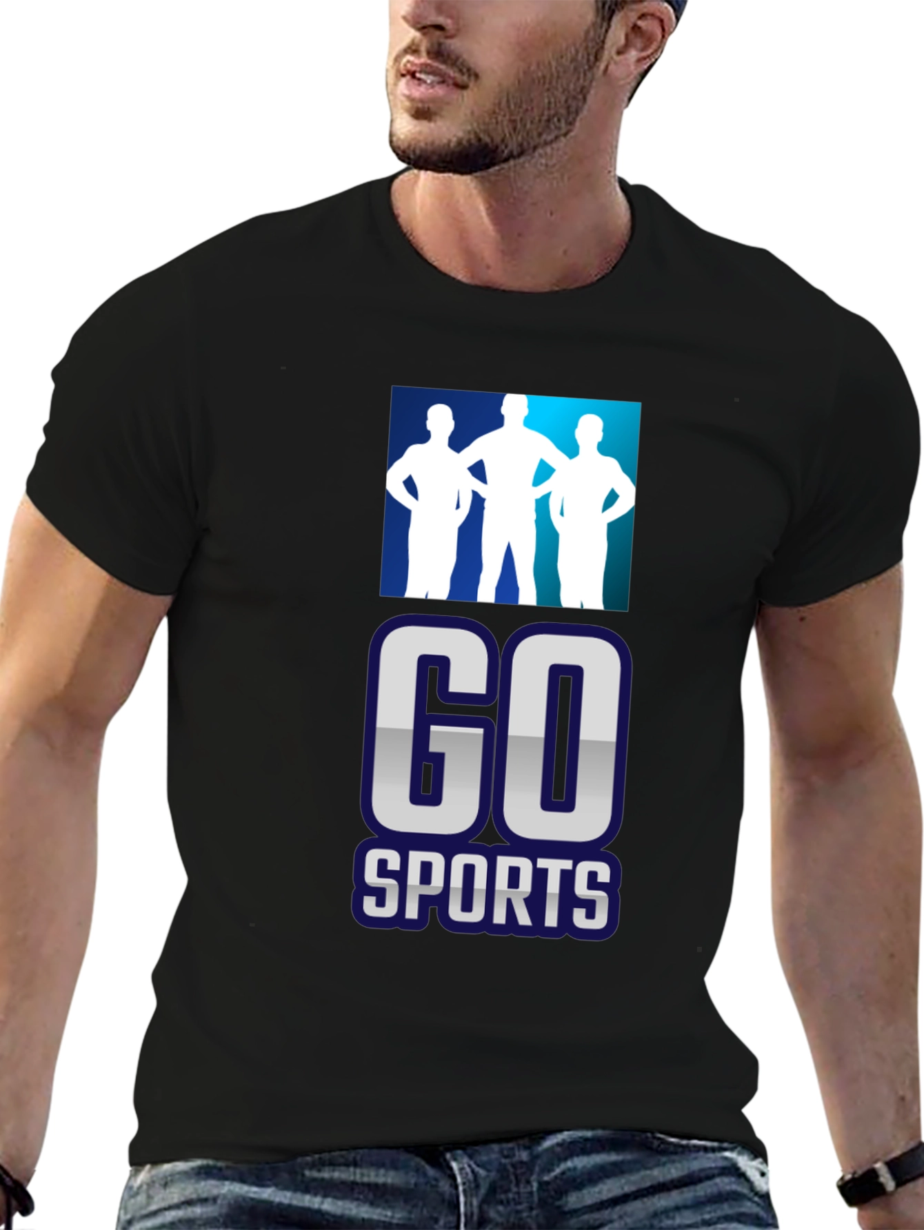 Go Sports Graphic Print T-Shirt